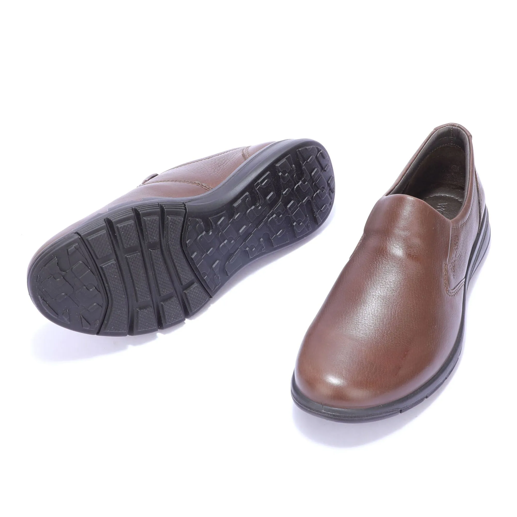 Dark brown Slip-on shoes - Thumbnail 4