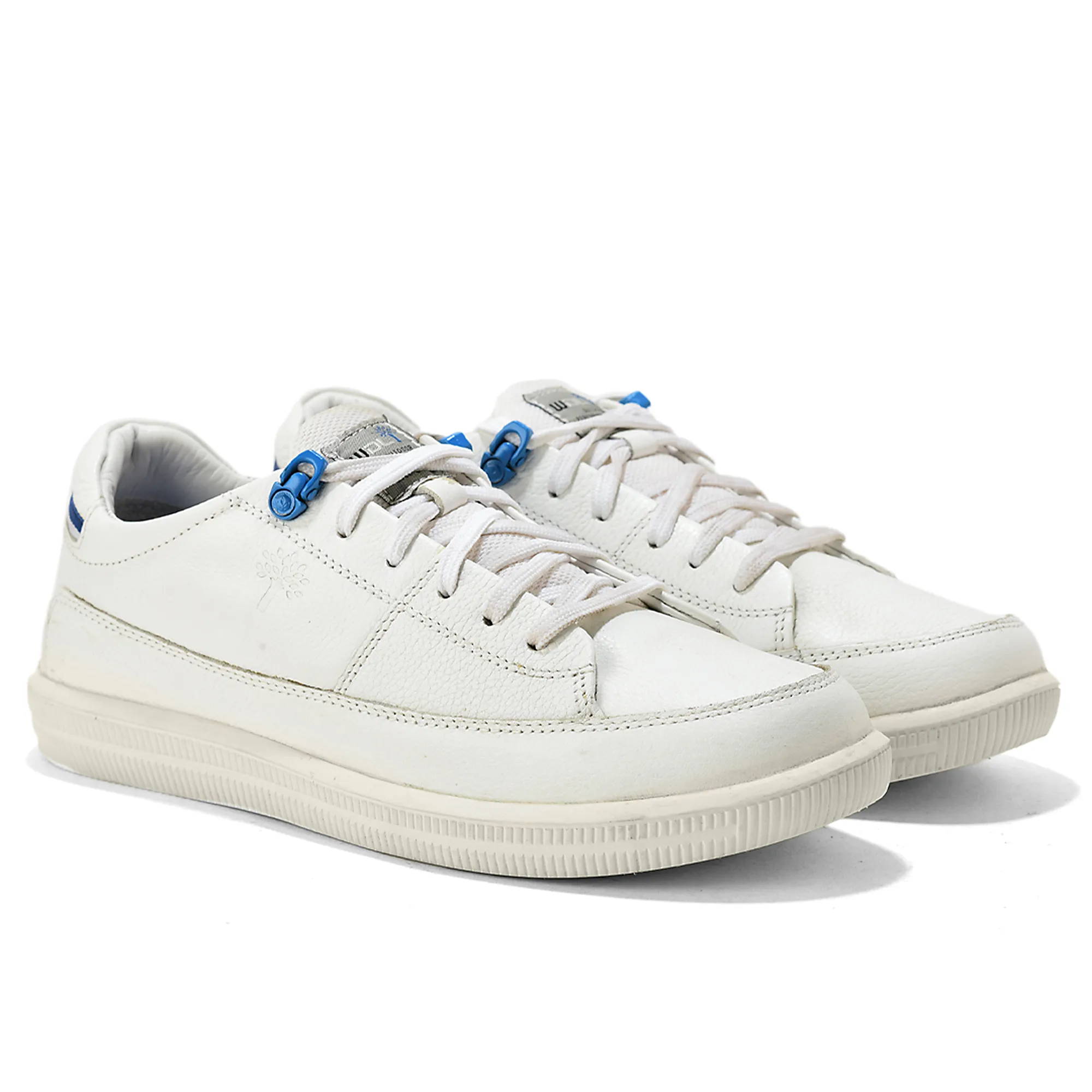 Woodland Softy White Casual Lace Up Shoes 8