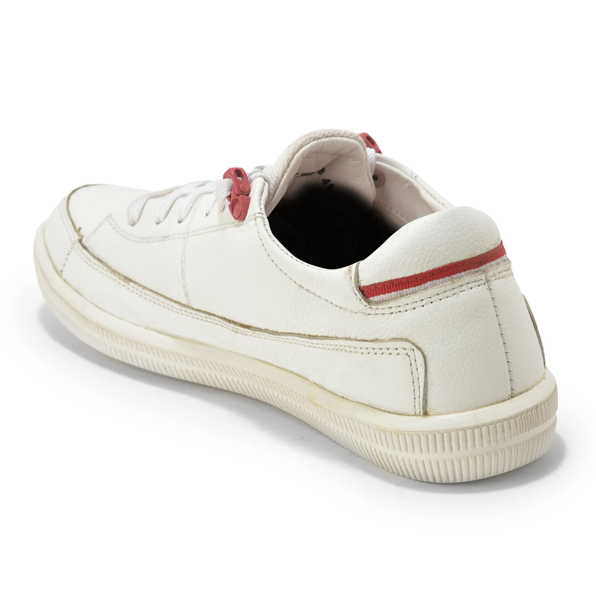 Woodland Softy White/Red Casual Lace Up Shoes - Thumbnail 7