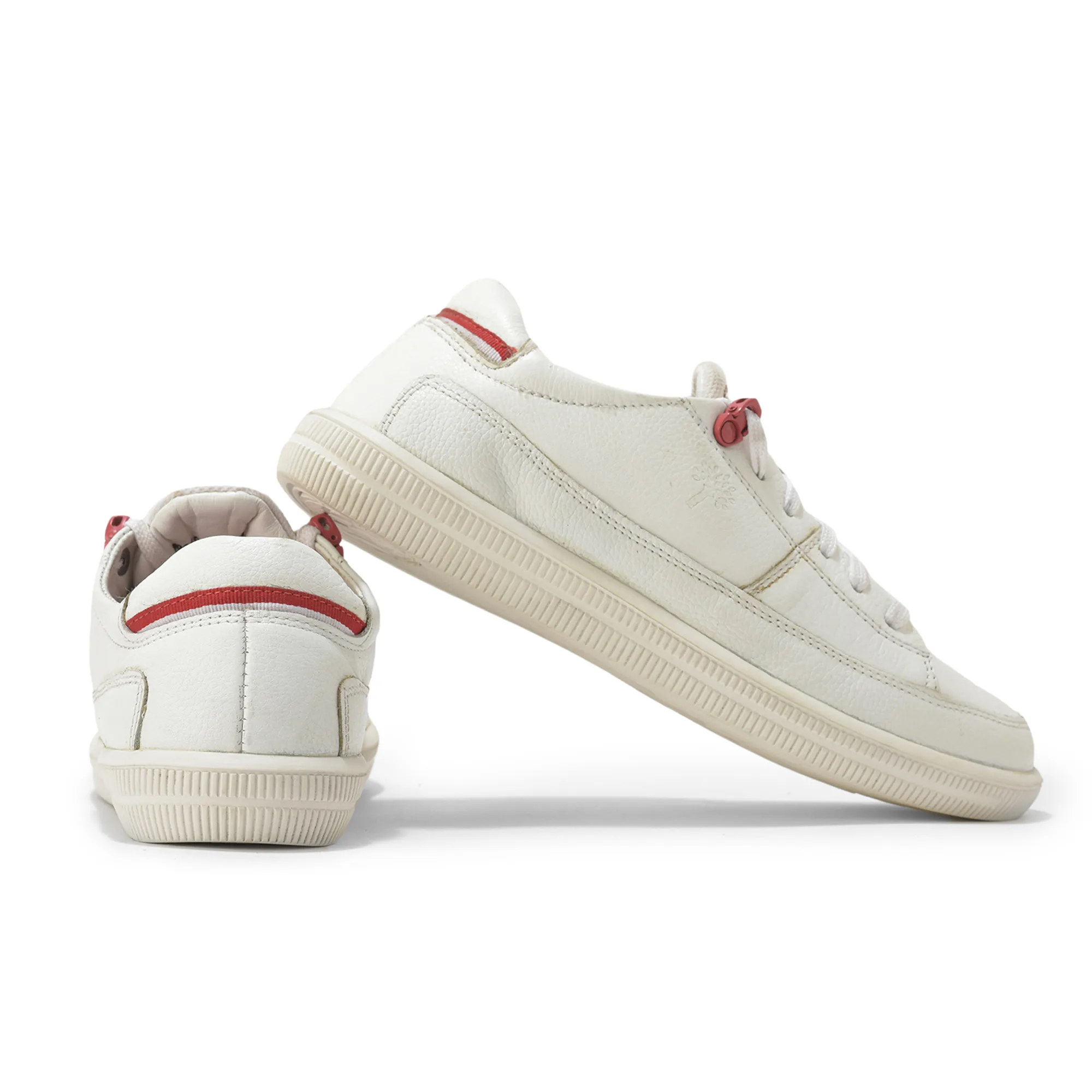 Woodland Softy White/Red Casual Lace Up Shoes - Thumbnail 10