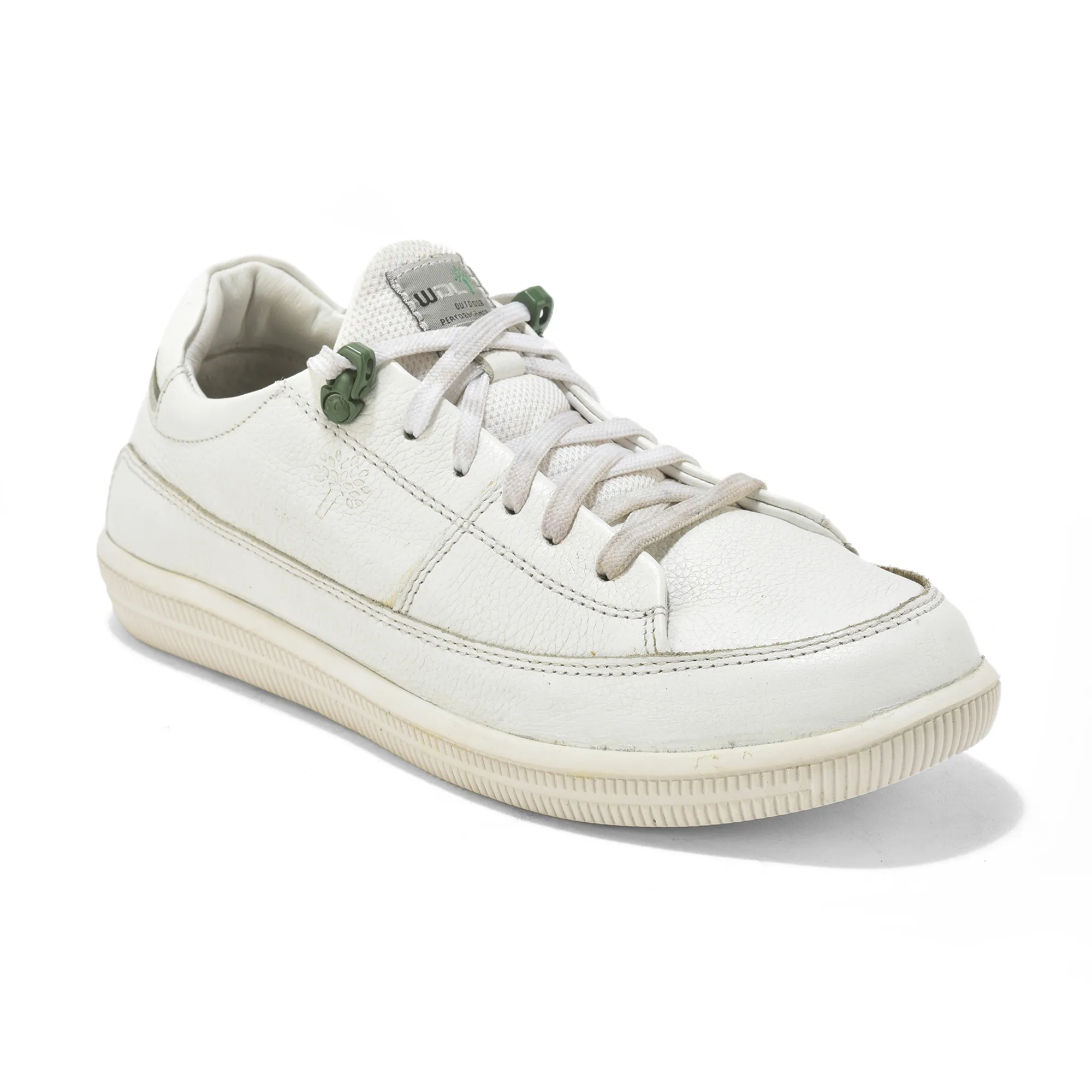 Woodland Softy White/Woodland Green Casual Lace Up Shoes - Thumbnail 3