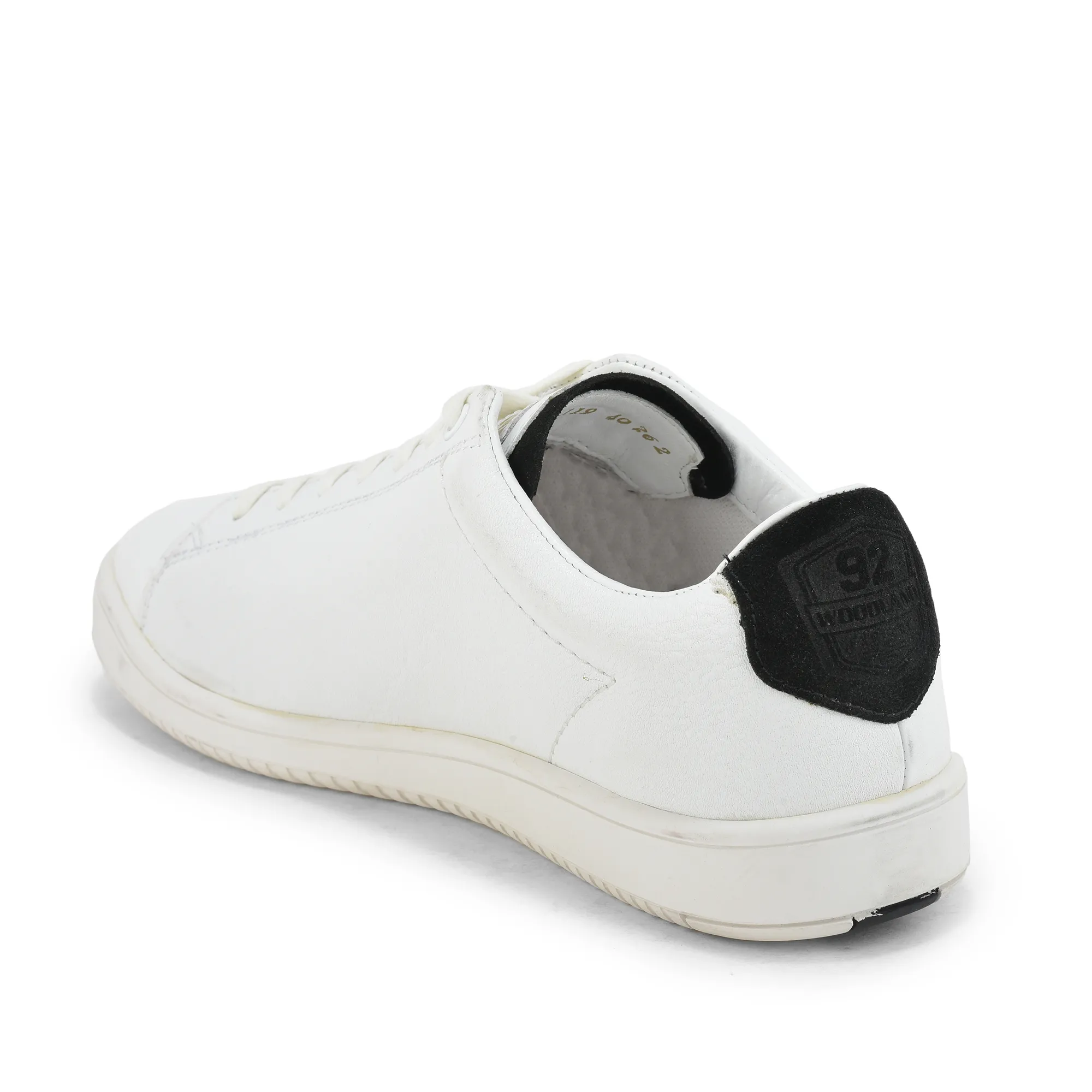 White/Black Sneaker for Men - Thumbnail 7