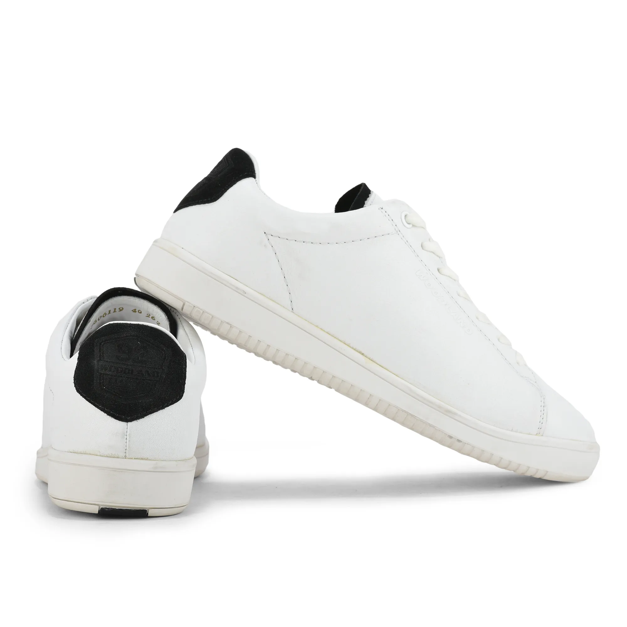 White/Black Sneaker for Men - Thumbnail 10