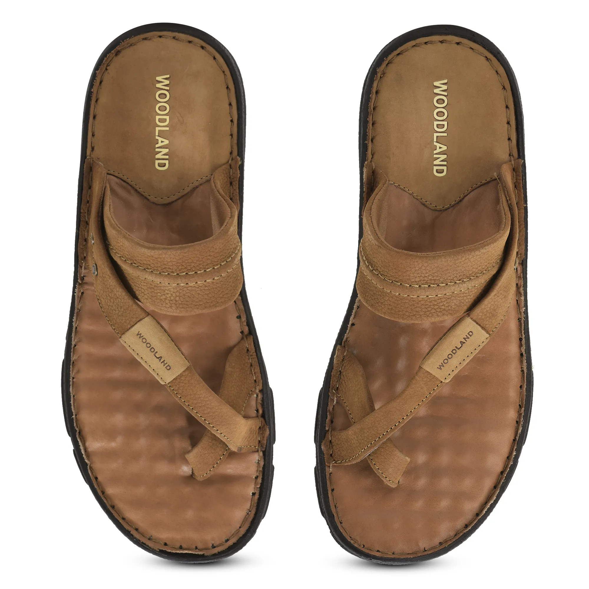 Men Camel Drift Comfort Slippers - Thumbnail 5