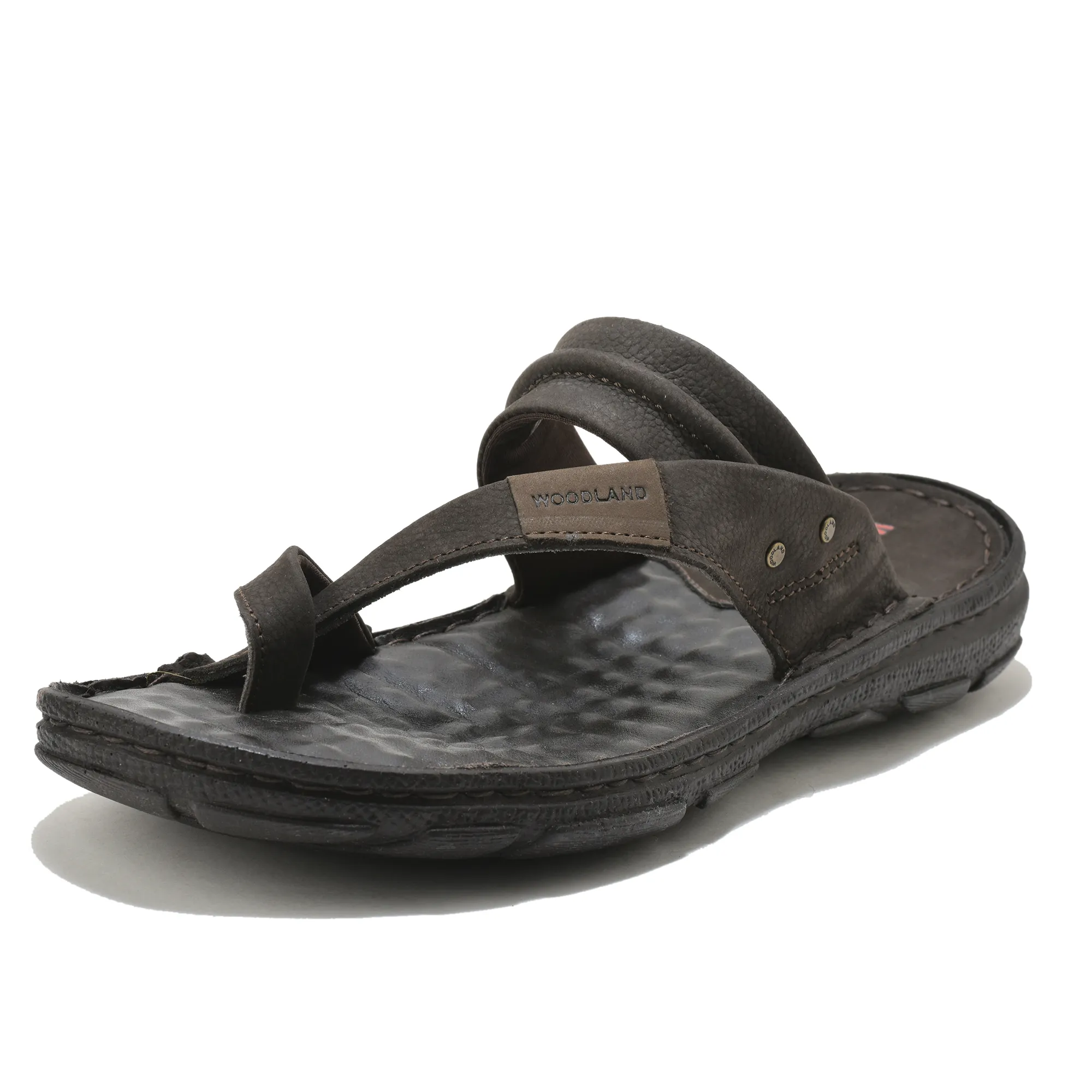 Men Russia Dark Brown Drift Comfort Slippers - Thumbnail 11