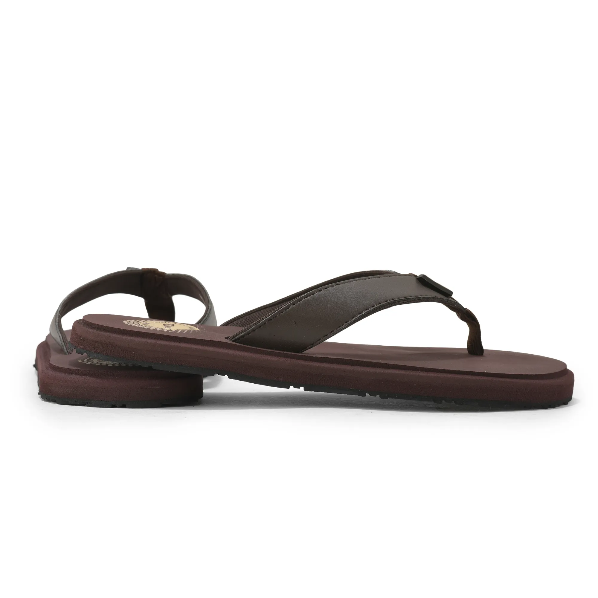 Woodland Men’s Brown Everyday Grip Flip Flops - Thumbnail 10