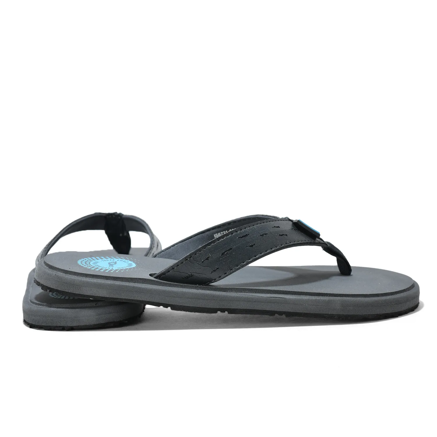 Woodland Men's Grey Everyday Grip Flip Flops 11