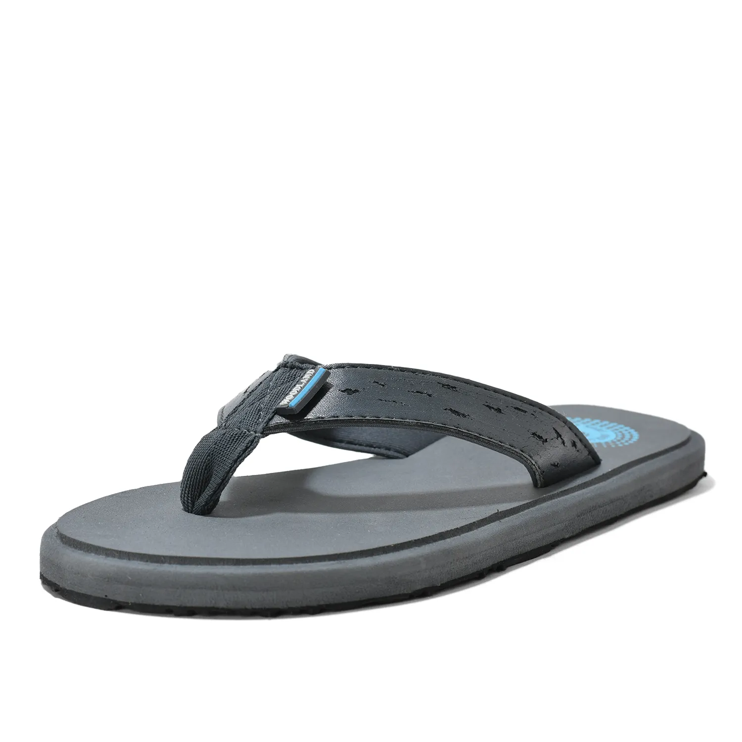 Woodland Men's Grey Everyday Grip Flip Flops 12