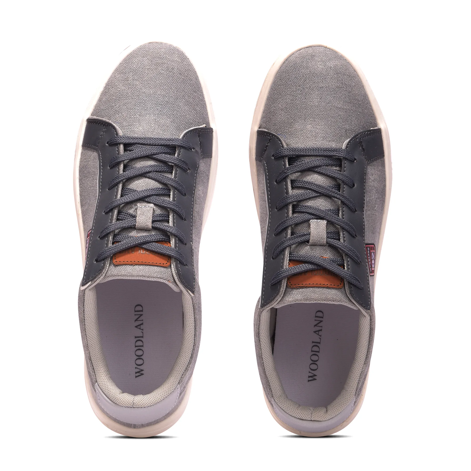 Woodland Men’s Grey Everyday Walk Shoes - Thumbnail 5