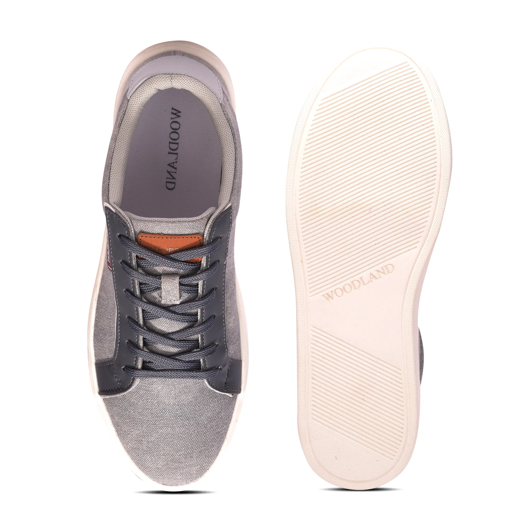 Woodland Men’s Grey Everyday Walk Shoes - Thumbnail 9