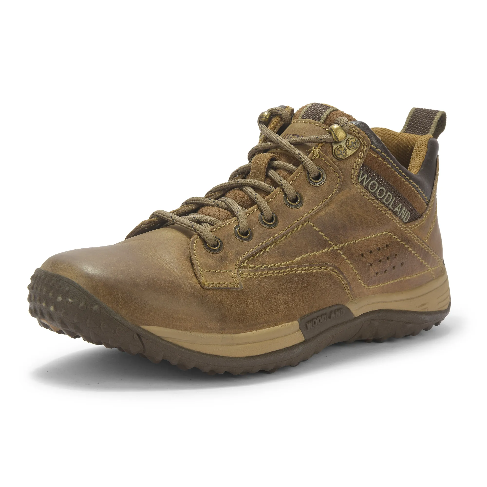 Khaki casual shoes for men - Thumbnail 11