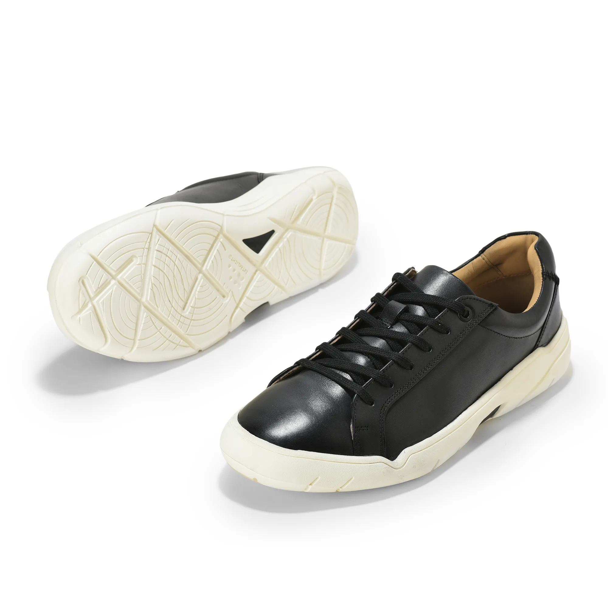 Black Woodland Leather Mens Lace Shoes - Thumbnail 4
