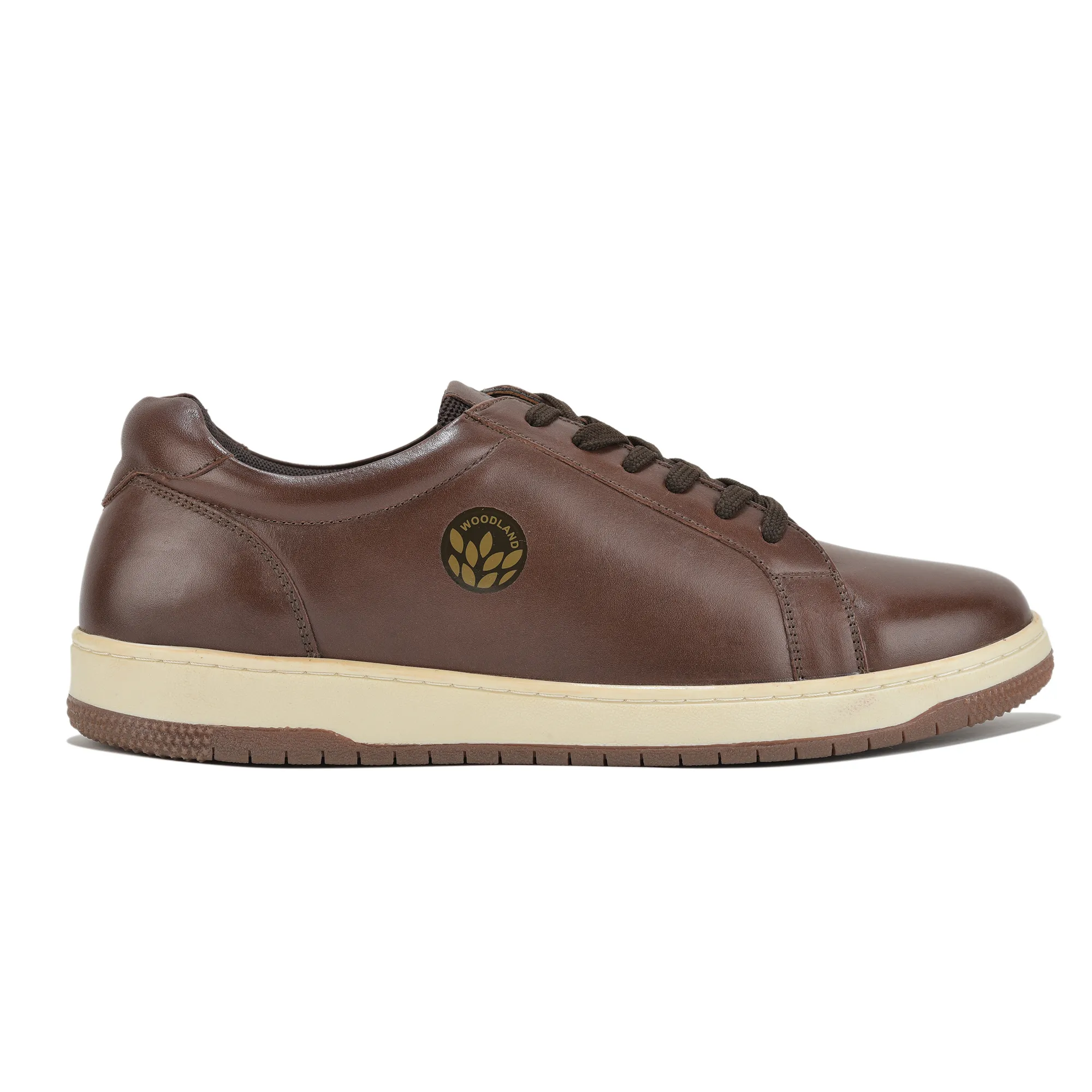 Woodland Brown Softy Crust Minimalist Casual Sneakers - Thumbnail 2