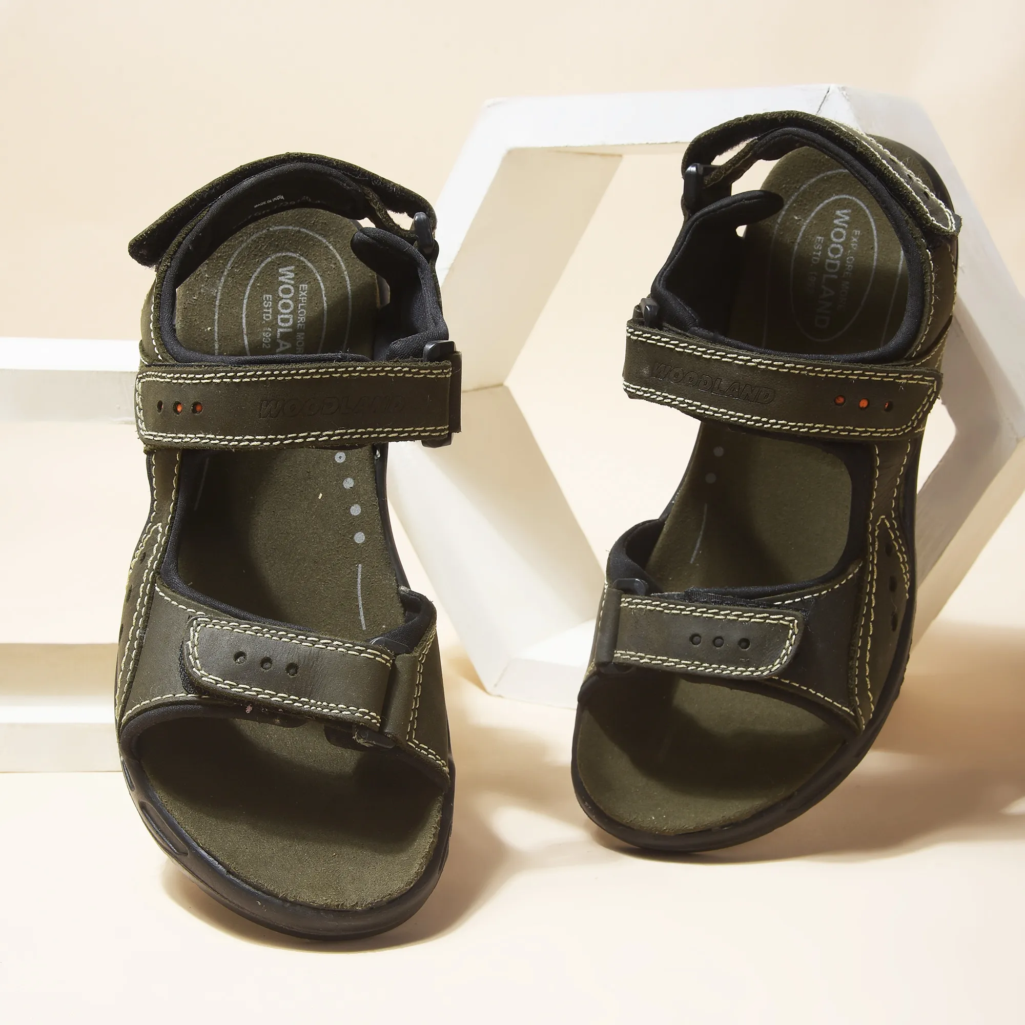 nubuk-olive-green-sandals-for-men