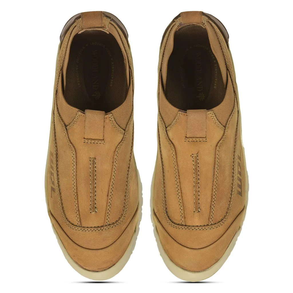 Camel slip-on shoes for men - Thumbnail 3