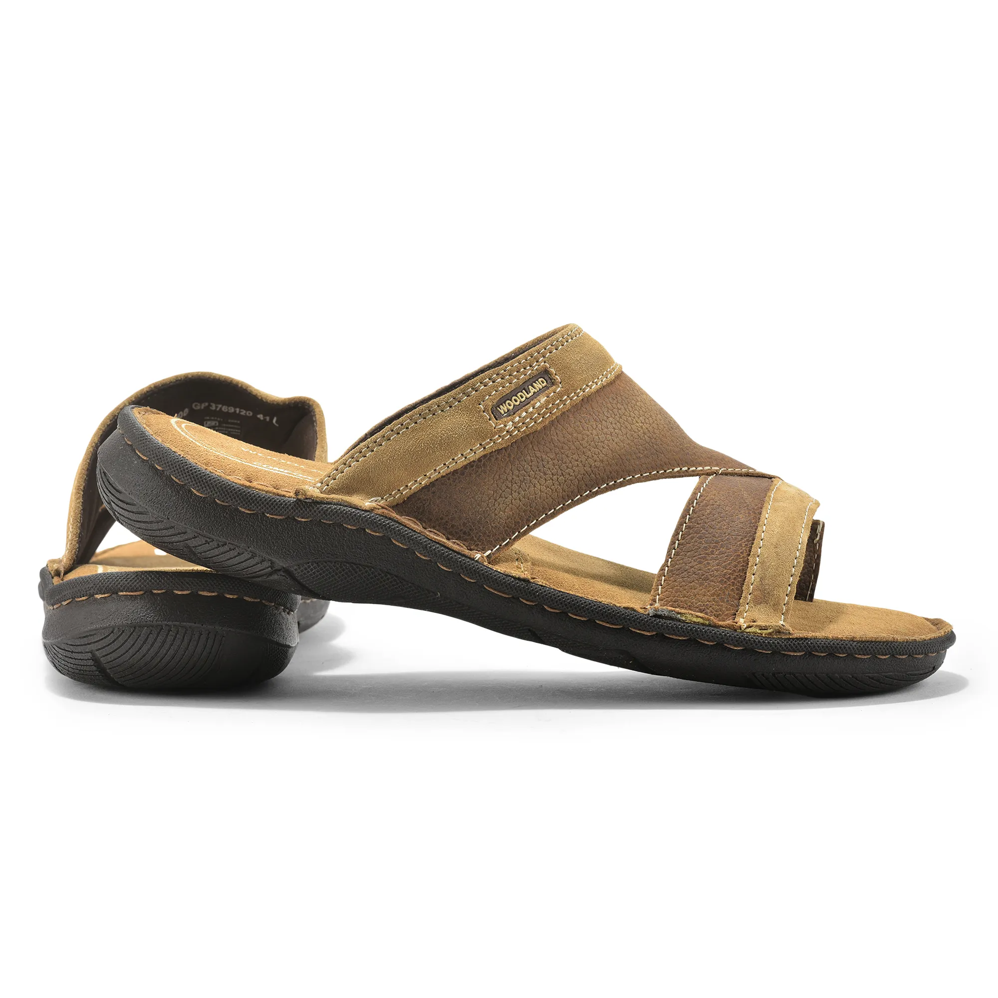 Camel Nubuck Slipper For Men - Thumbnail 11