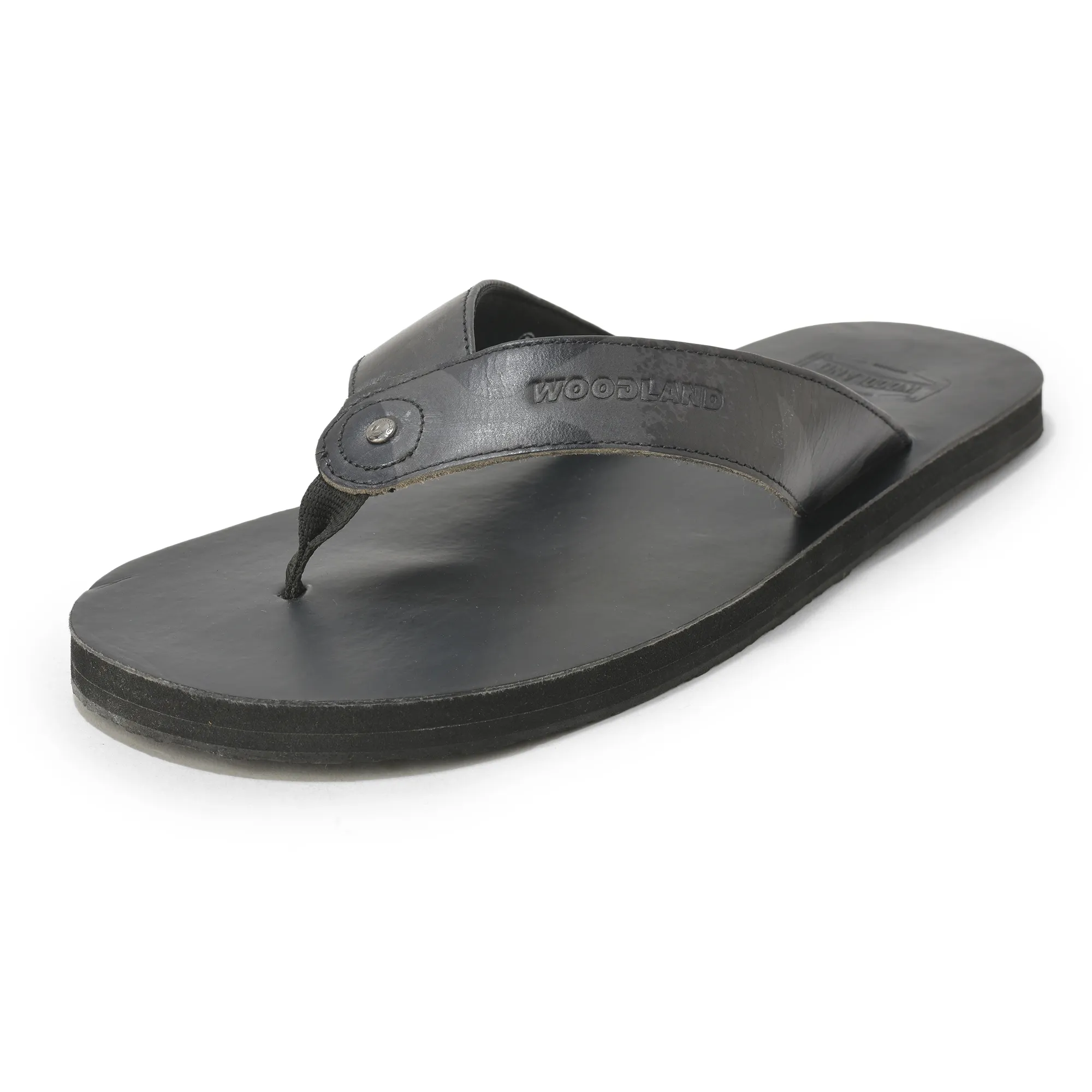 Woodland Black Softy Magma Mens Slipper - Thumbnail 3