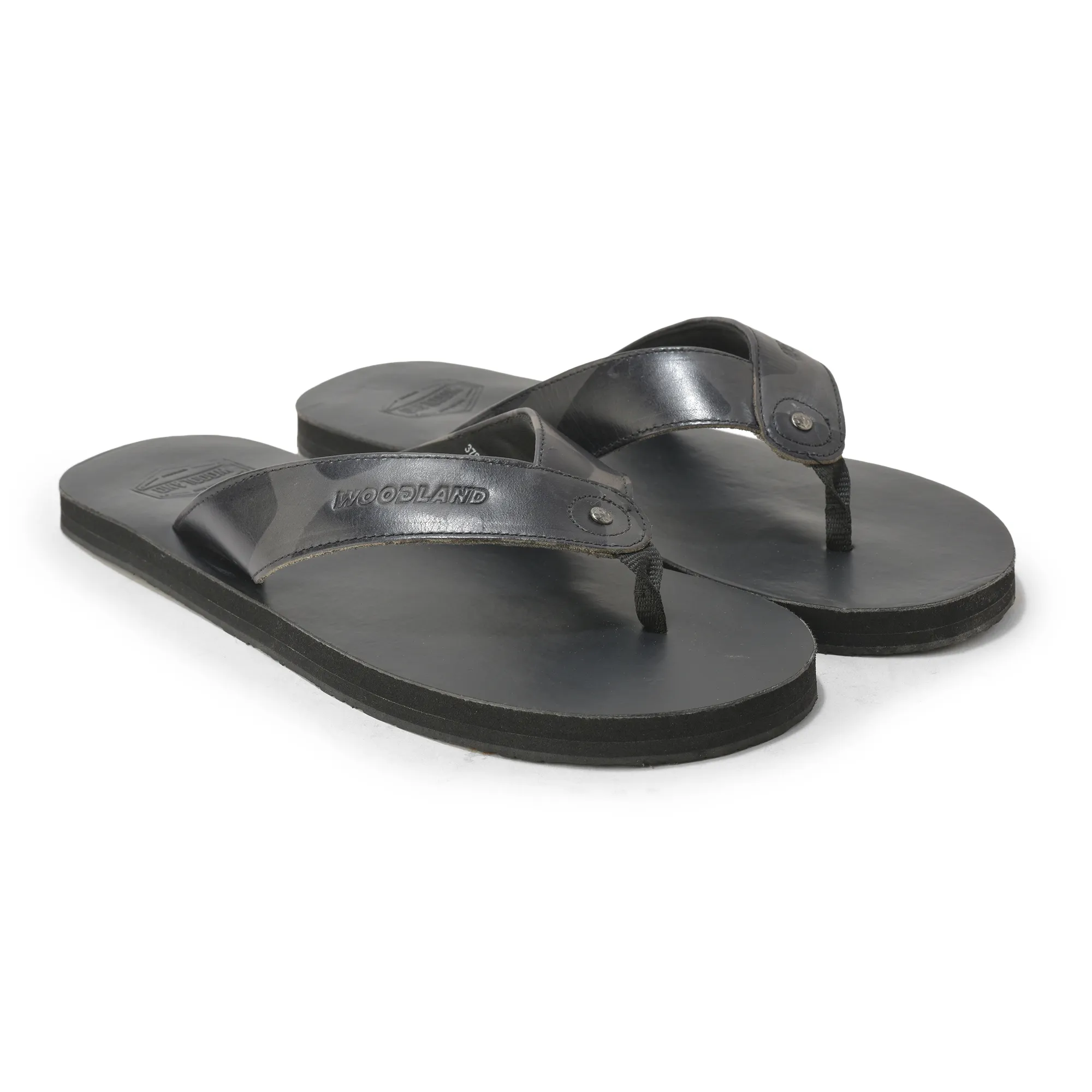 Woodland Black Softy Magma Mens Slipper - Thumbnail 8