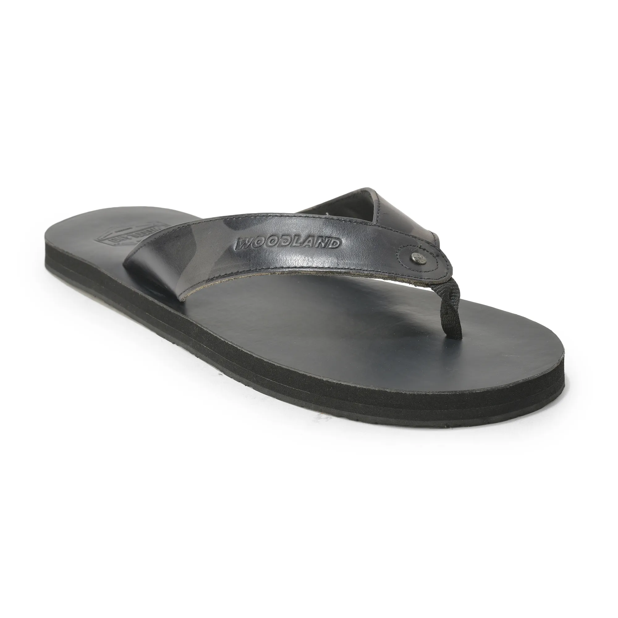 Woodland Black Softy Magma Mens Slipper - Thumbnail 11