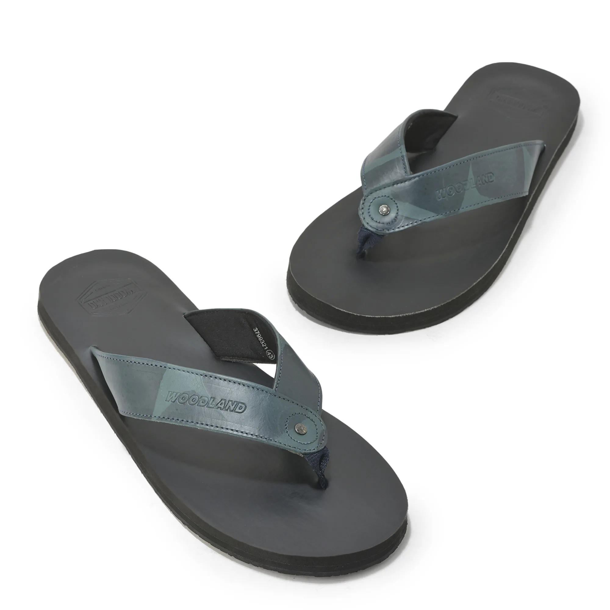 Woodland Blue Softy Magma Mens Slipper - Thumbnail 4