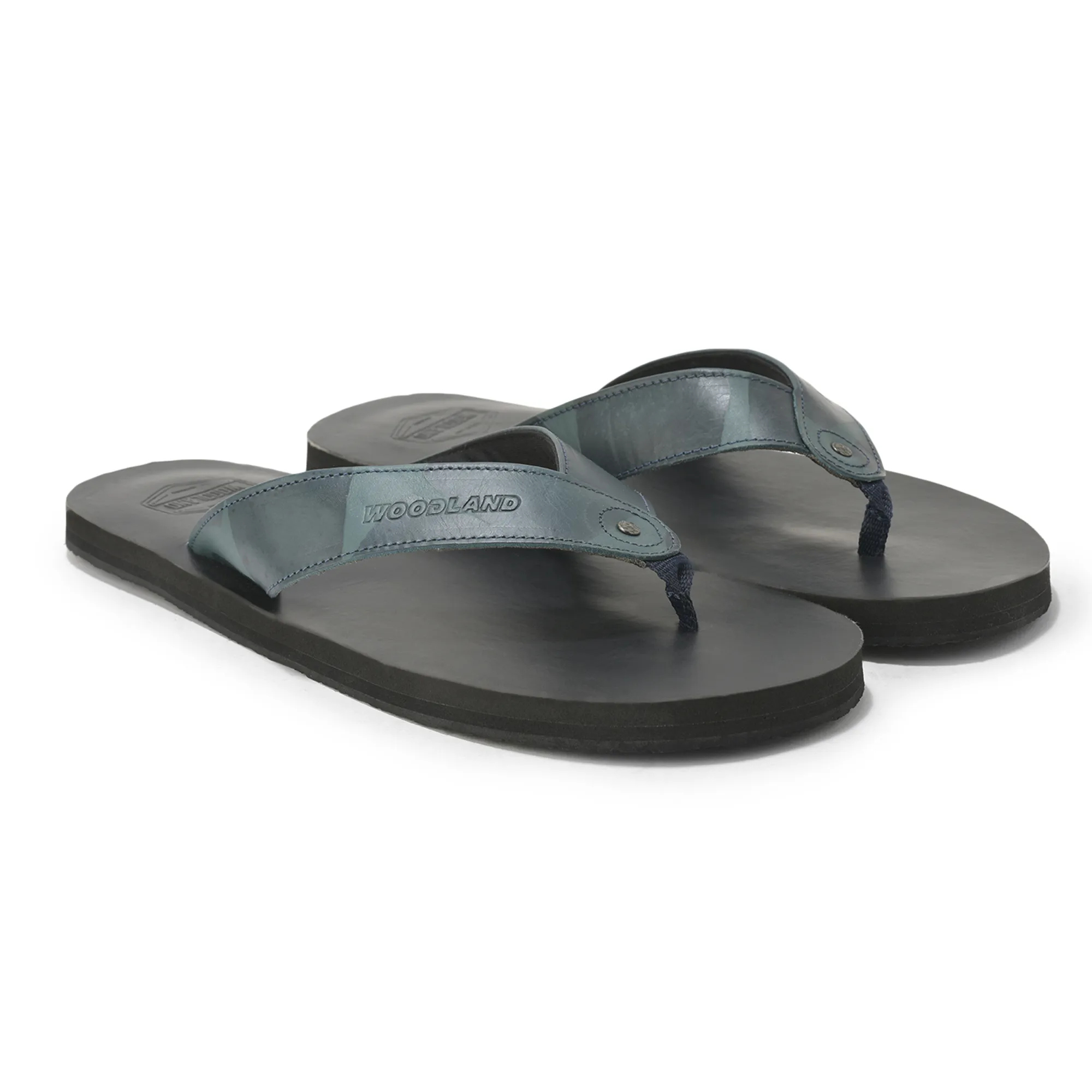 Woodland Blue Softy Magma Mens Slipper - Thumbnail 8