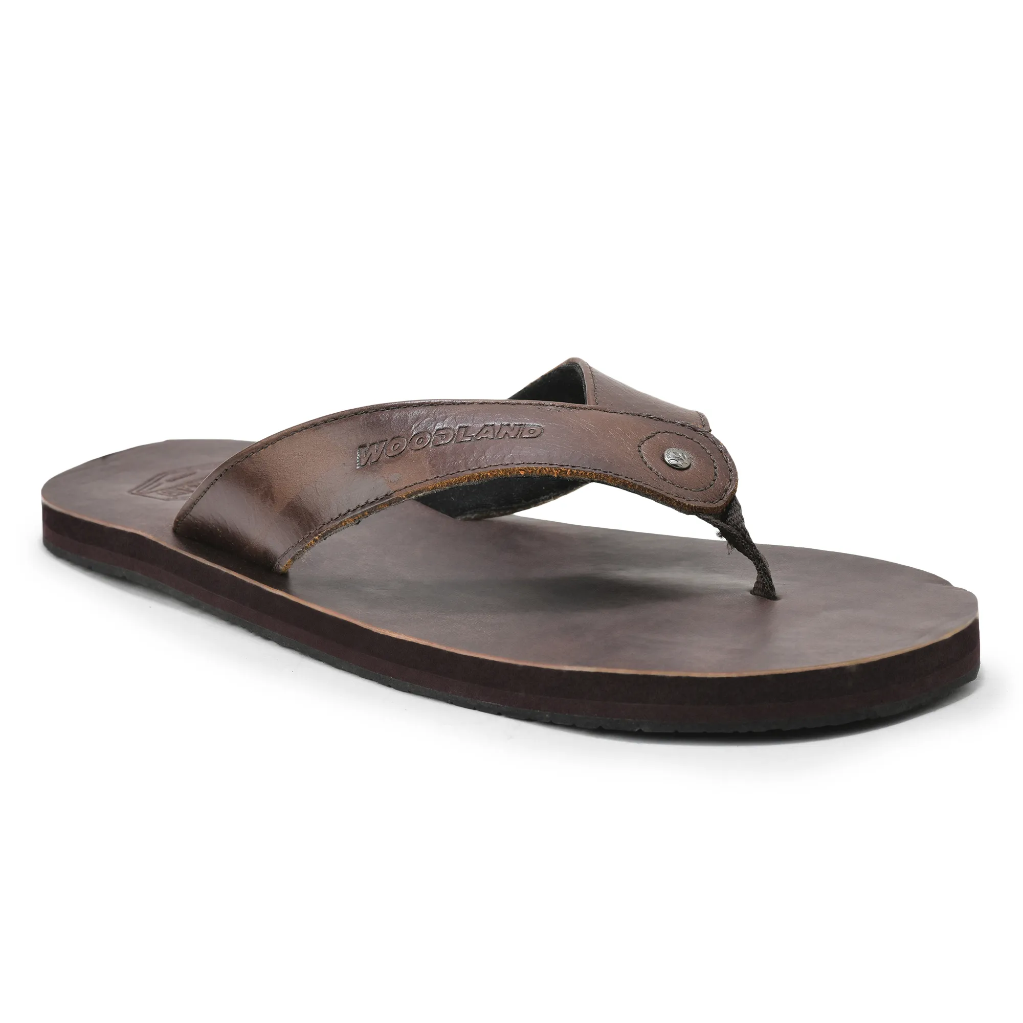 Woodland Brown Softy Magma Mens Slipper - Thumbnail 3
