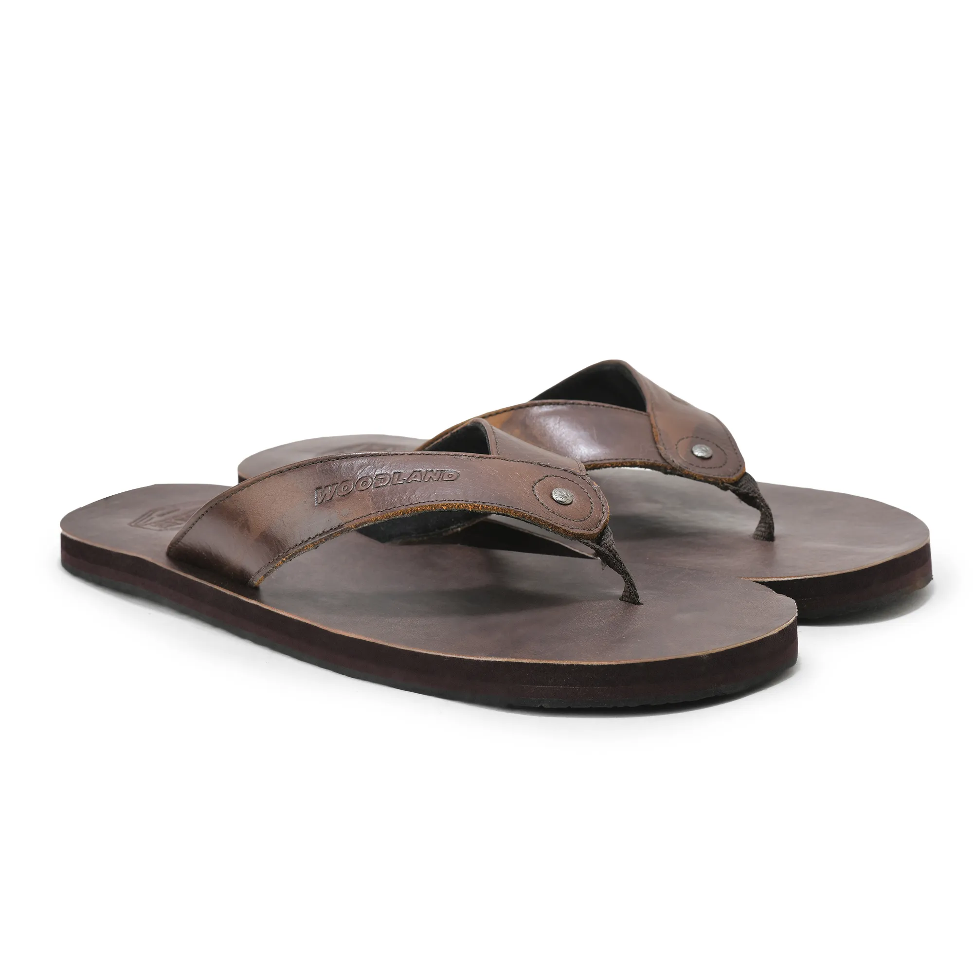 Woodland Brown Softy Magma Mens Slipper - Thumbnail 8