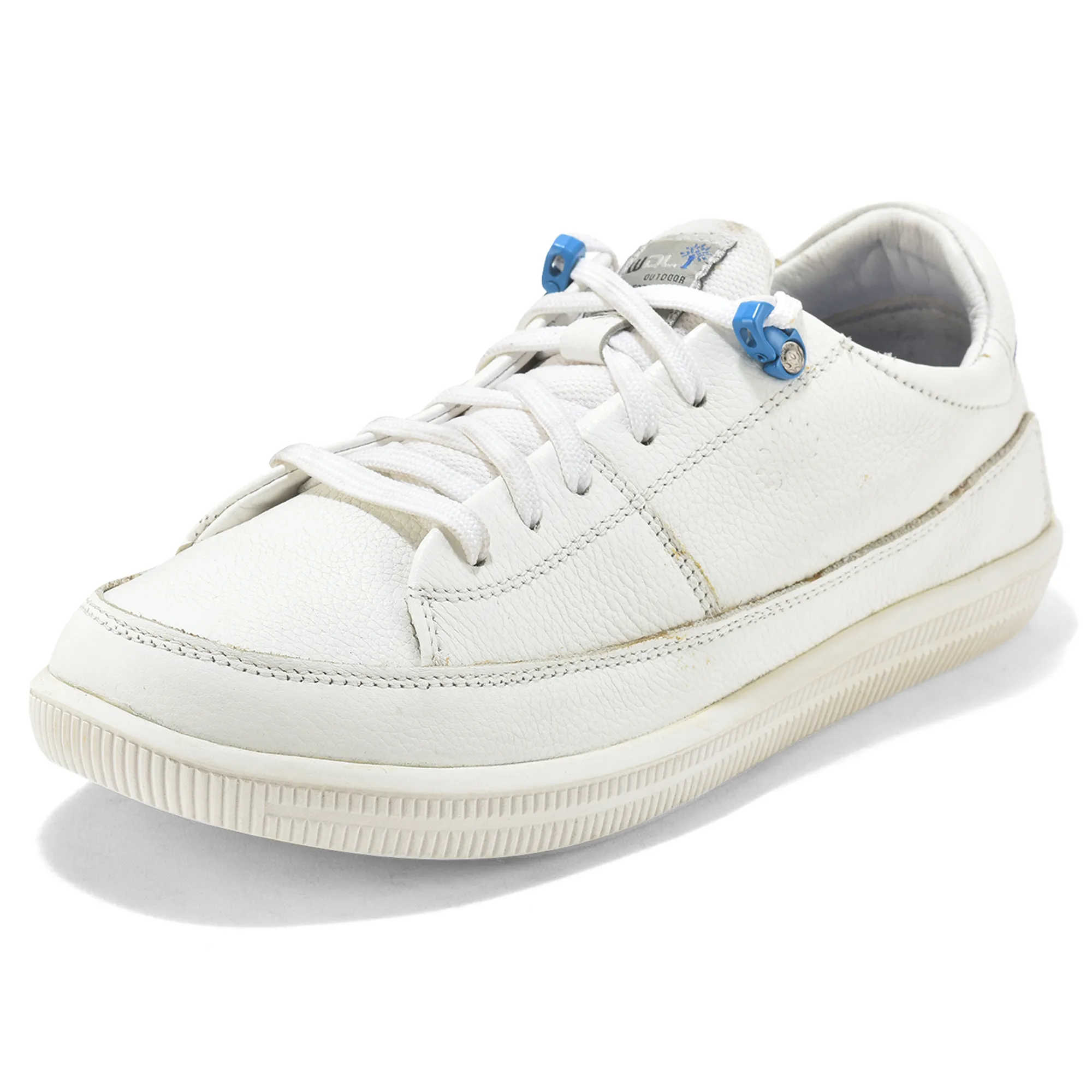 Woodland Softy White/Rblue Casual Lace Up Shoes - Thumbnail 3