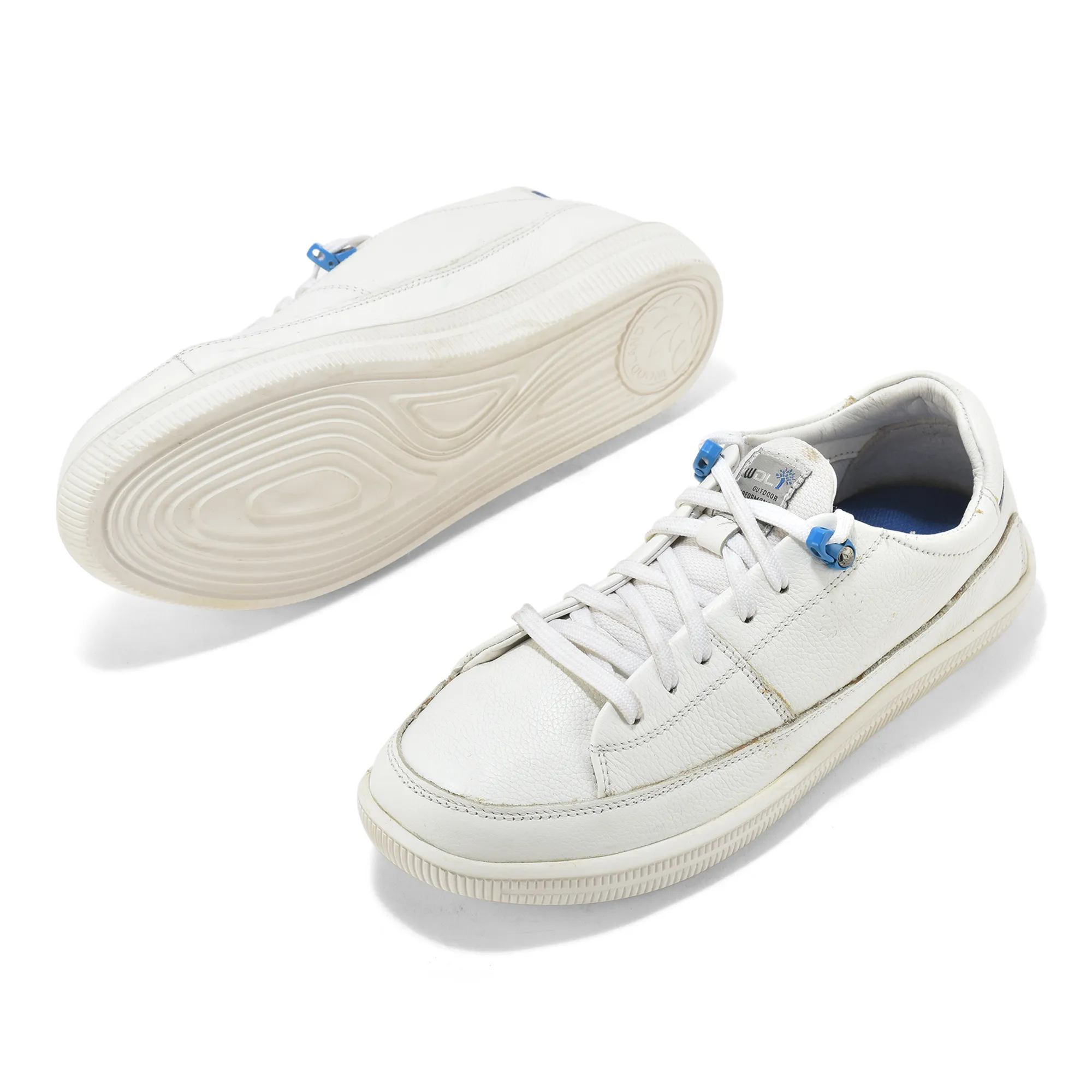 Woodland Softy White/Rblue Casual Lace Up Shoes - Thumbnail 5