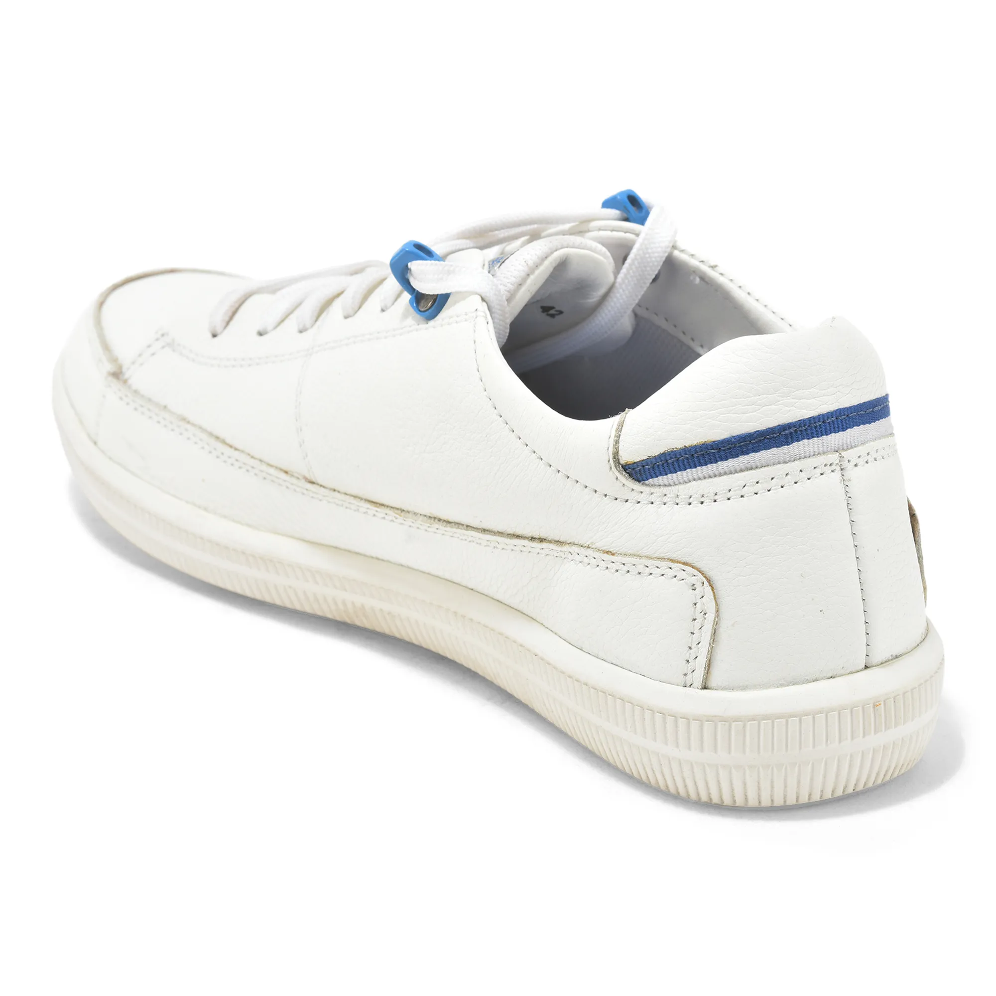 Woodland Softy White/Rblue Casual Lace Up Shoes - Thumbnail 6