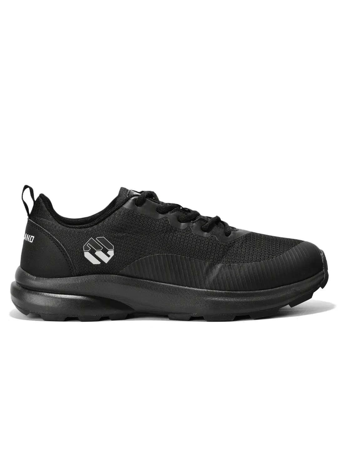 Black  Woodland Men Sports Shoes - Thumbnail 2