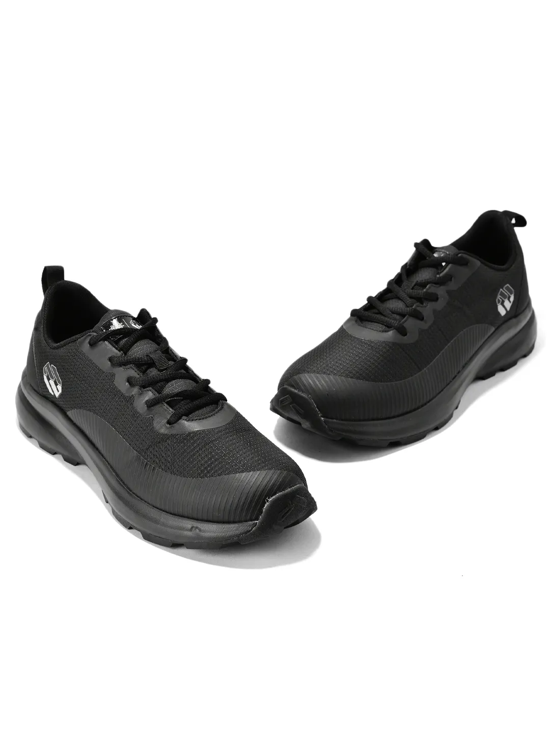 Black  Woodland Men Sports Shoes - Thumbnail 3