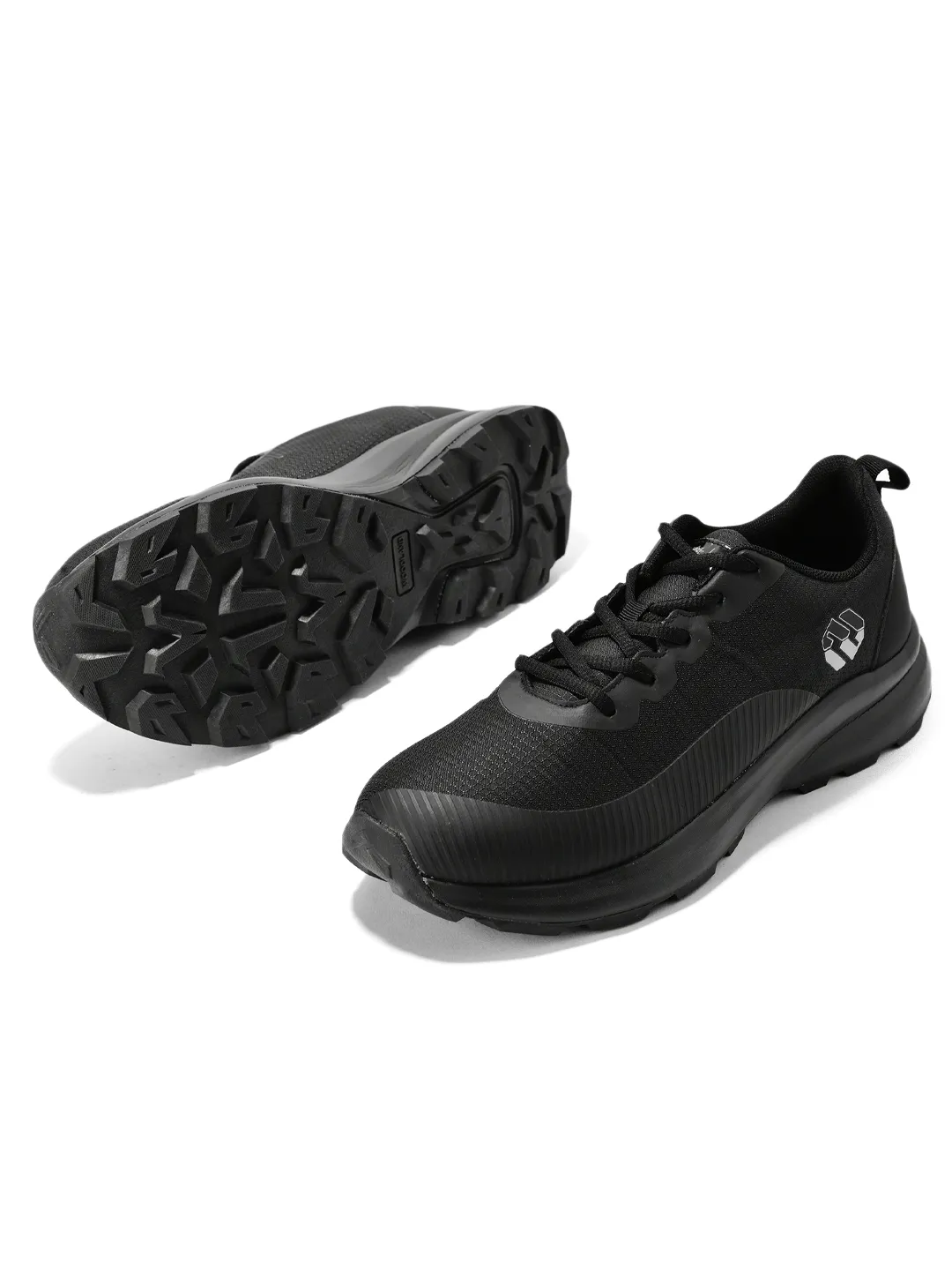 Black  Woodland Men Sports Shoes - Thumbnail 6
