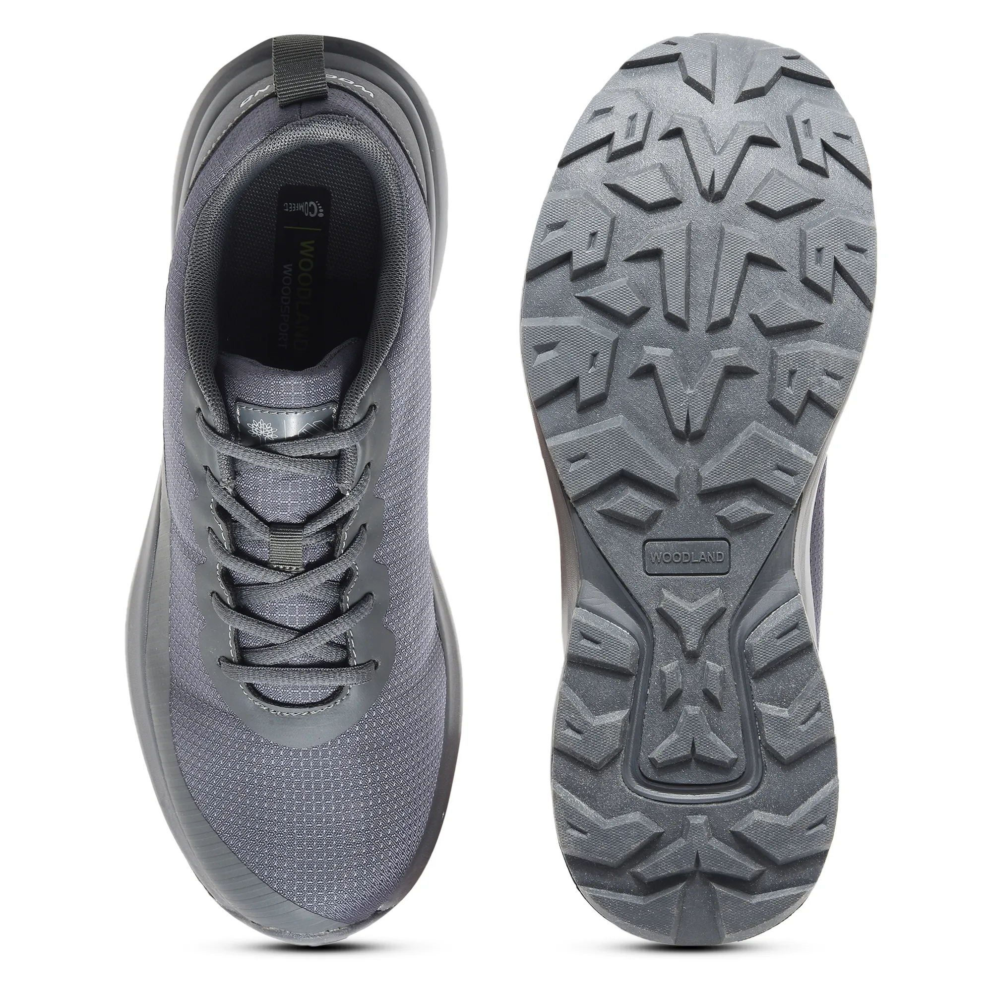 Dark Grey Woodland Men Sports Shoes - Thumbnail 8