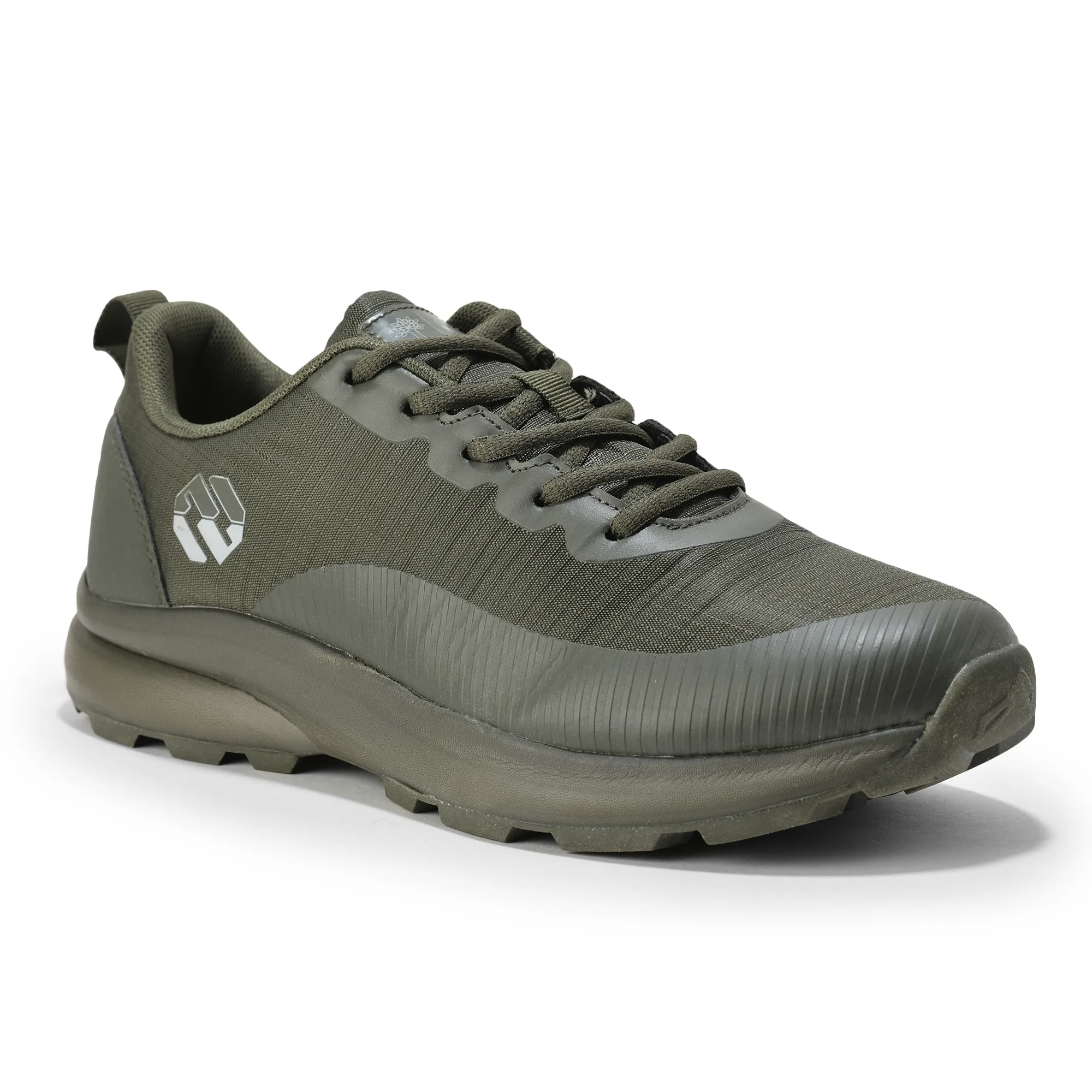 Olive Green  Woodland Men Sports Shoes - Thumbnail 3