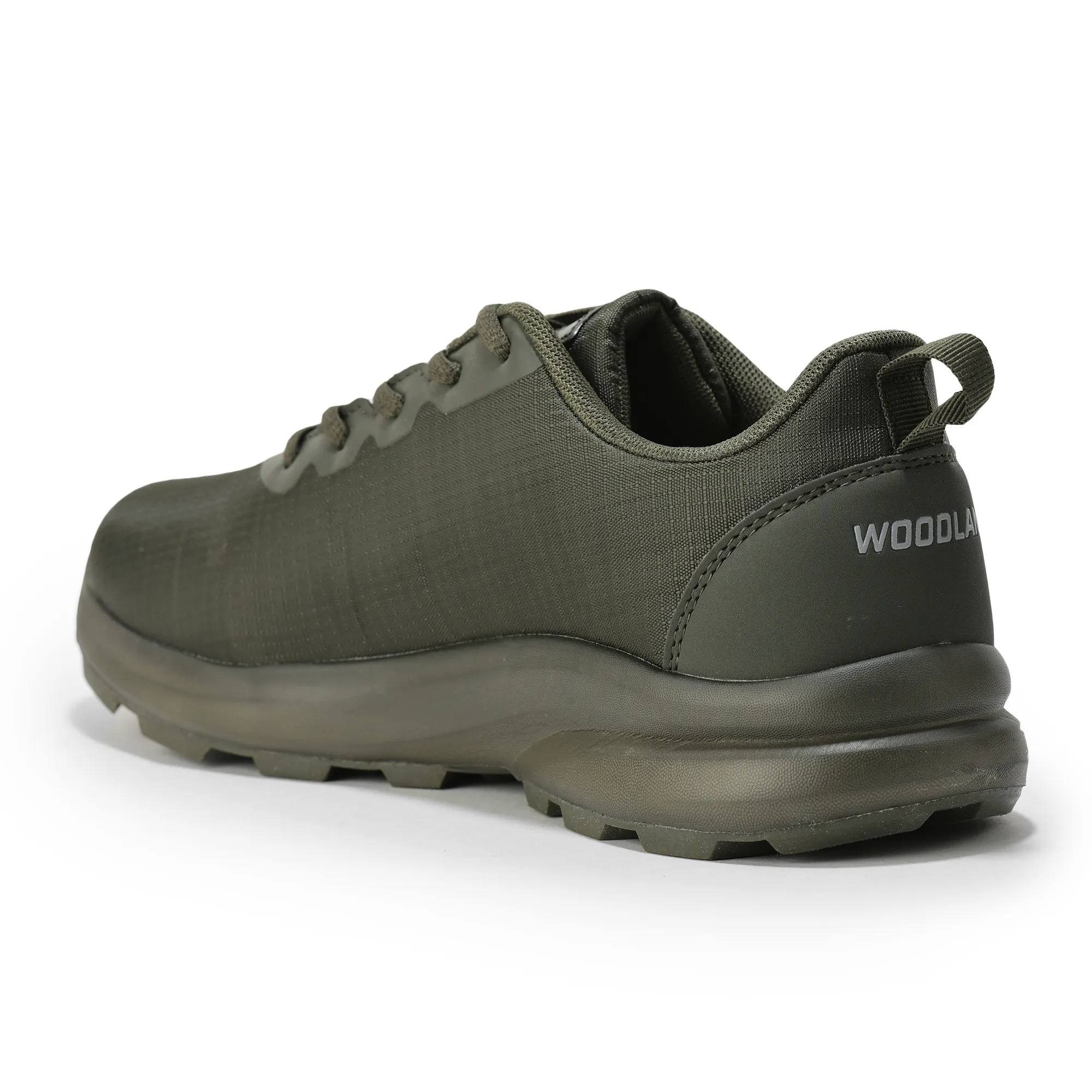 Olive Green  Woodland Men Sports Shoes - Thumbnail 7