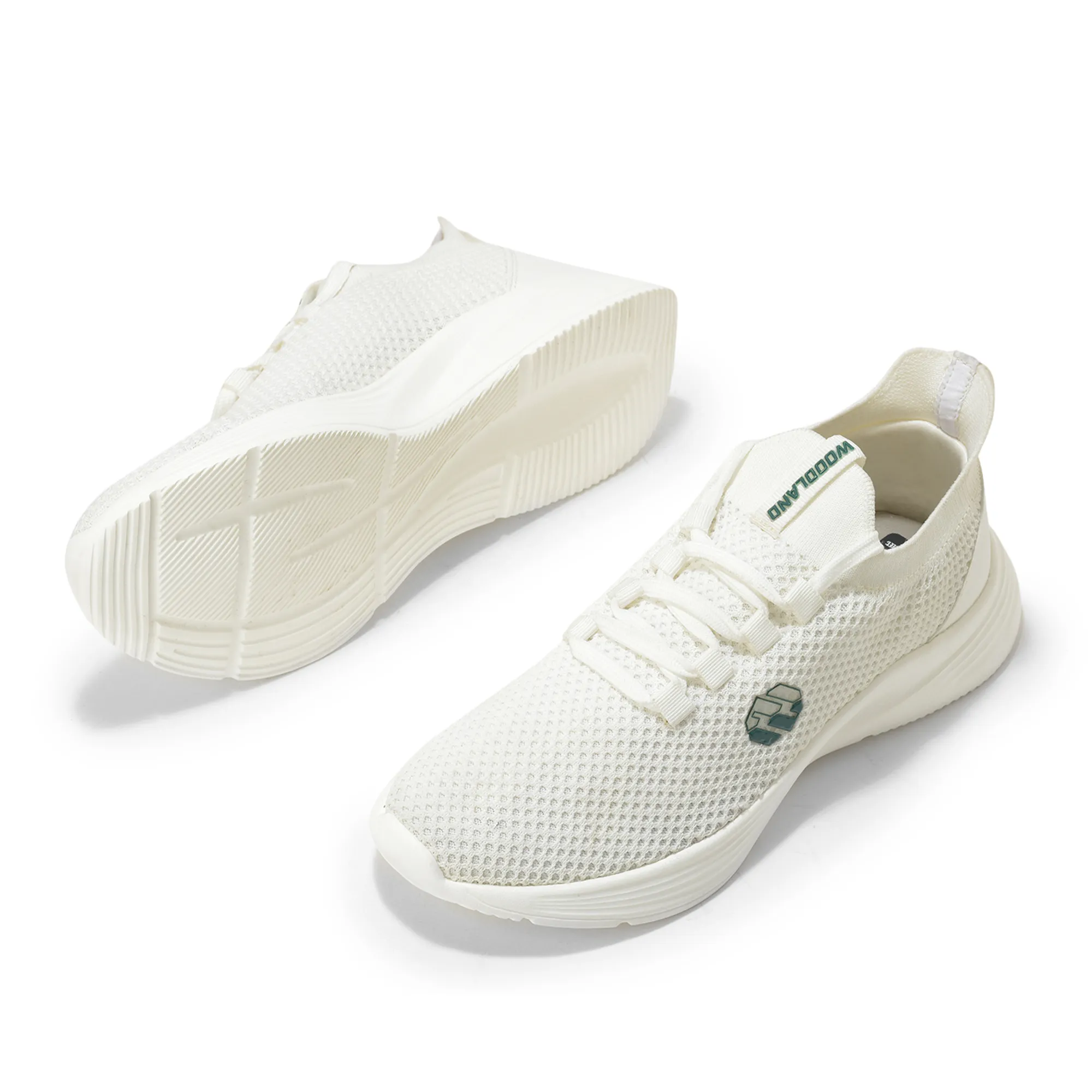 White Slip-on shoe for men - Thumbnail 6