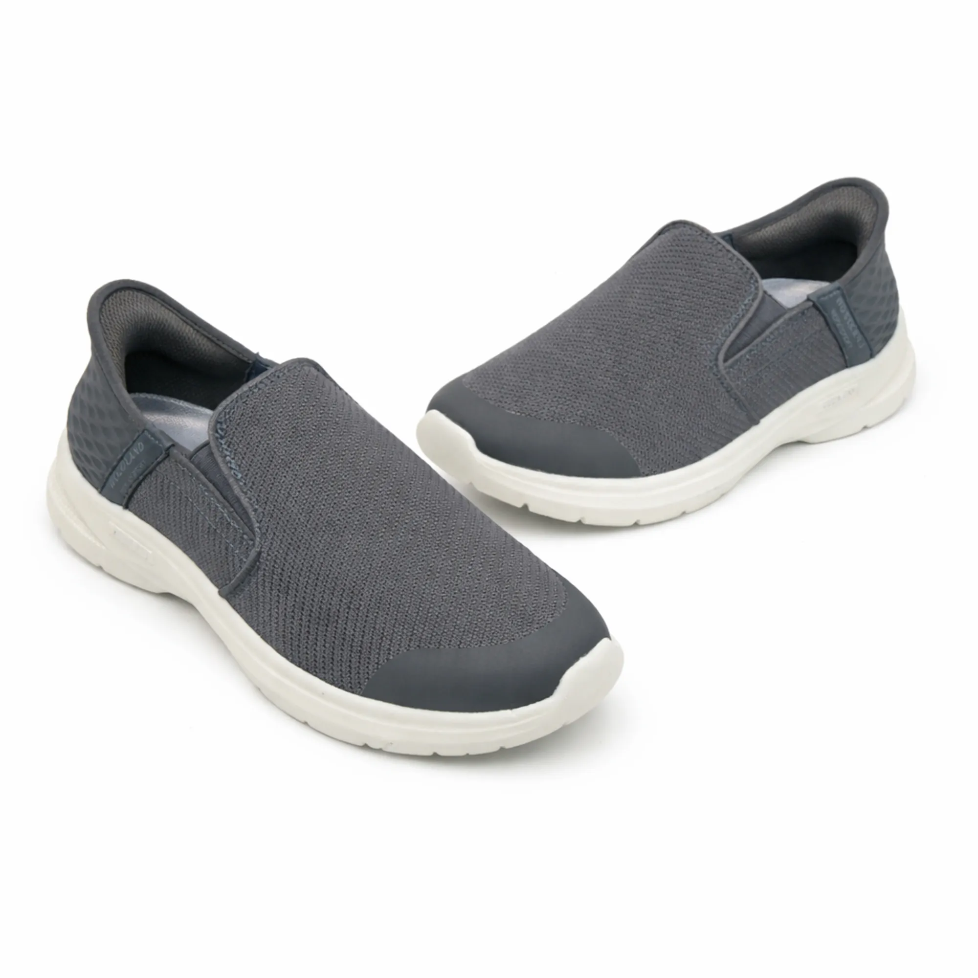 Woodland Men's Grey Peak Mesh Sports Shoes - Thumbnail 4