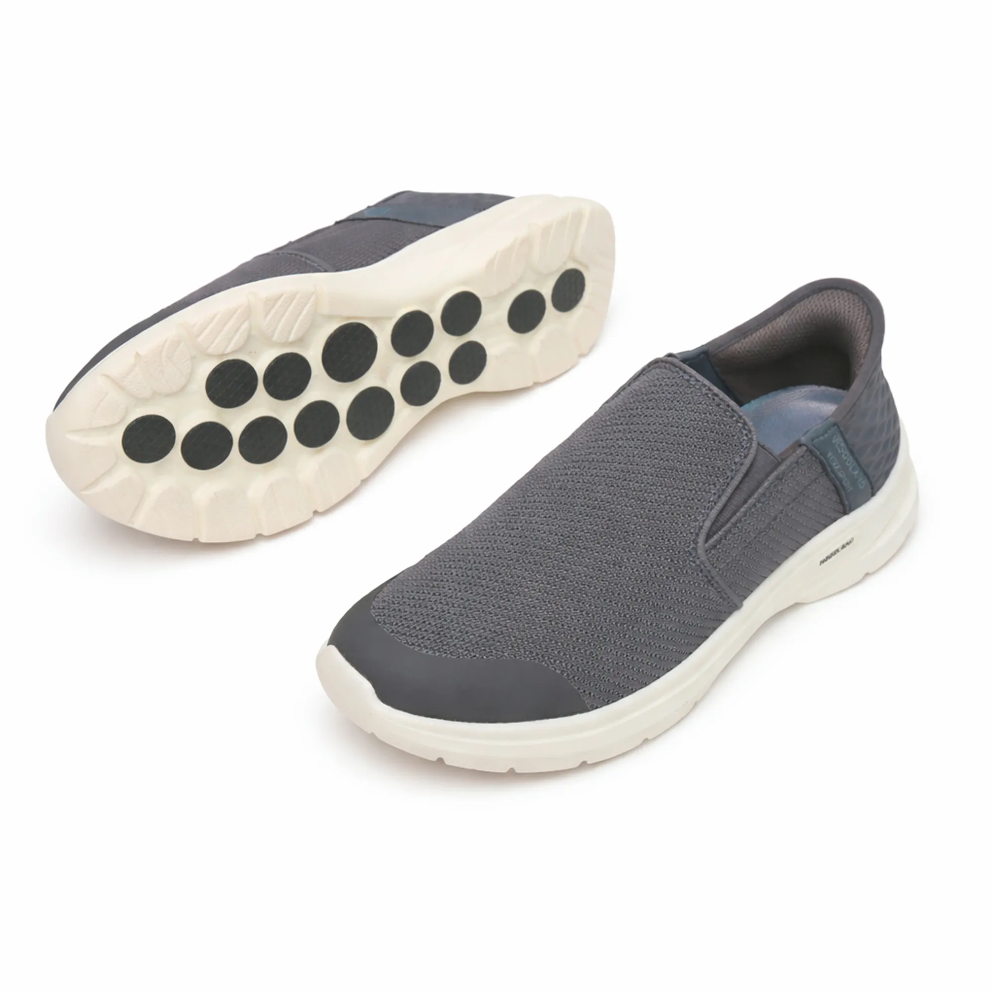 Woodland Men's Grey Peak Mesh Sports Shoes - Thumbnail 6