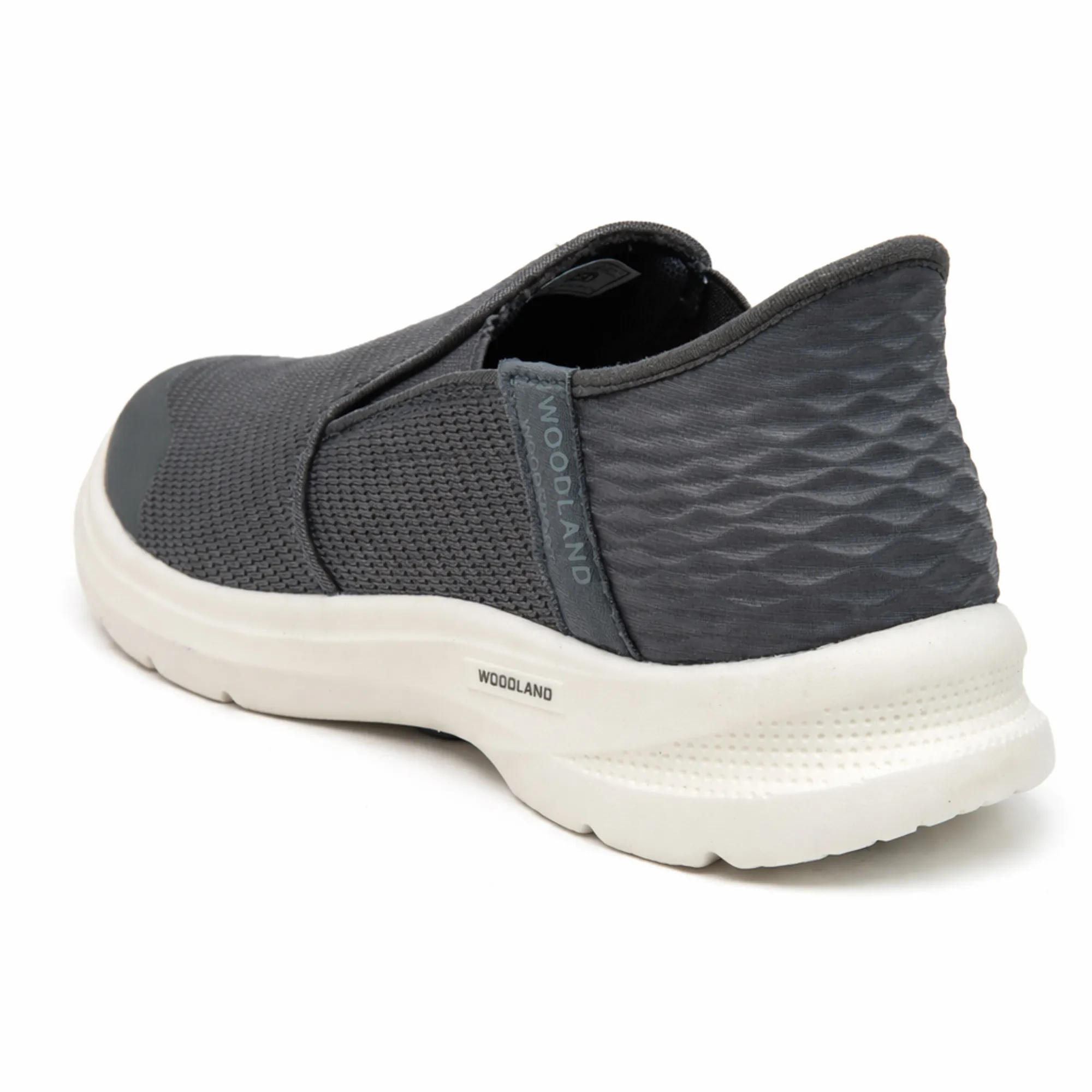 Woodland Men's Grey Peak Mesh Sports Shoes - Thumbnail 7