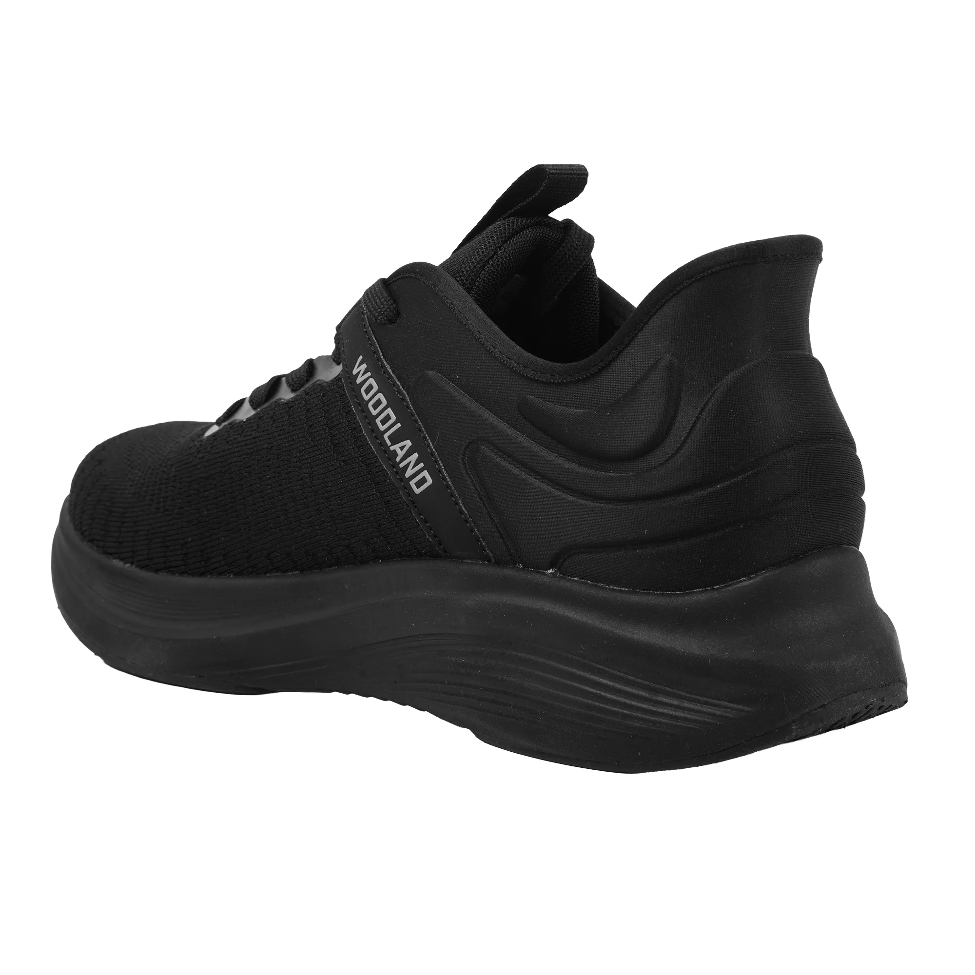 Woodland Men’S Black Mesh Motion Sports Shoes - Thumbnail 7