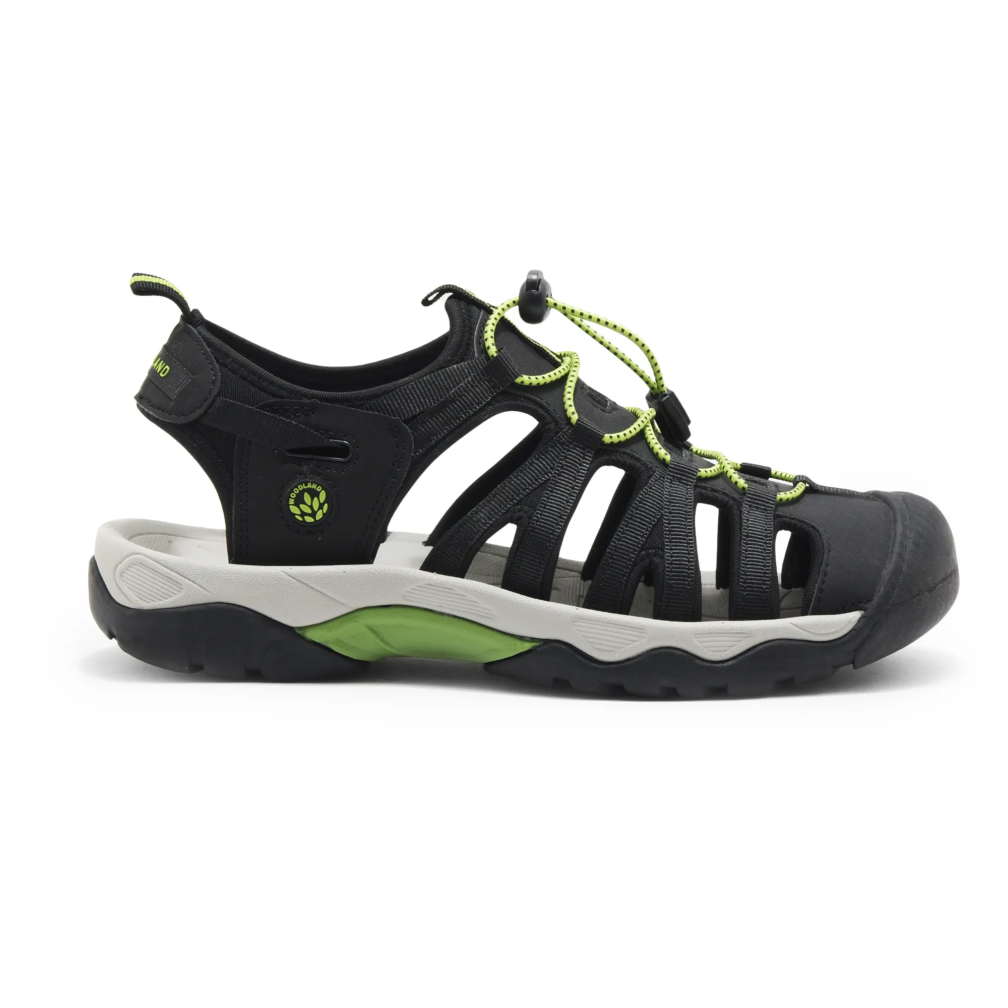 woodland-black-green-sports-sandal-for-men