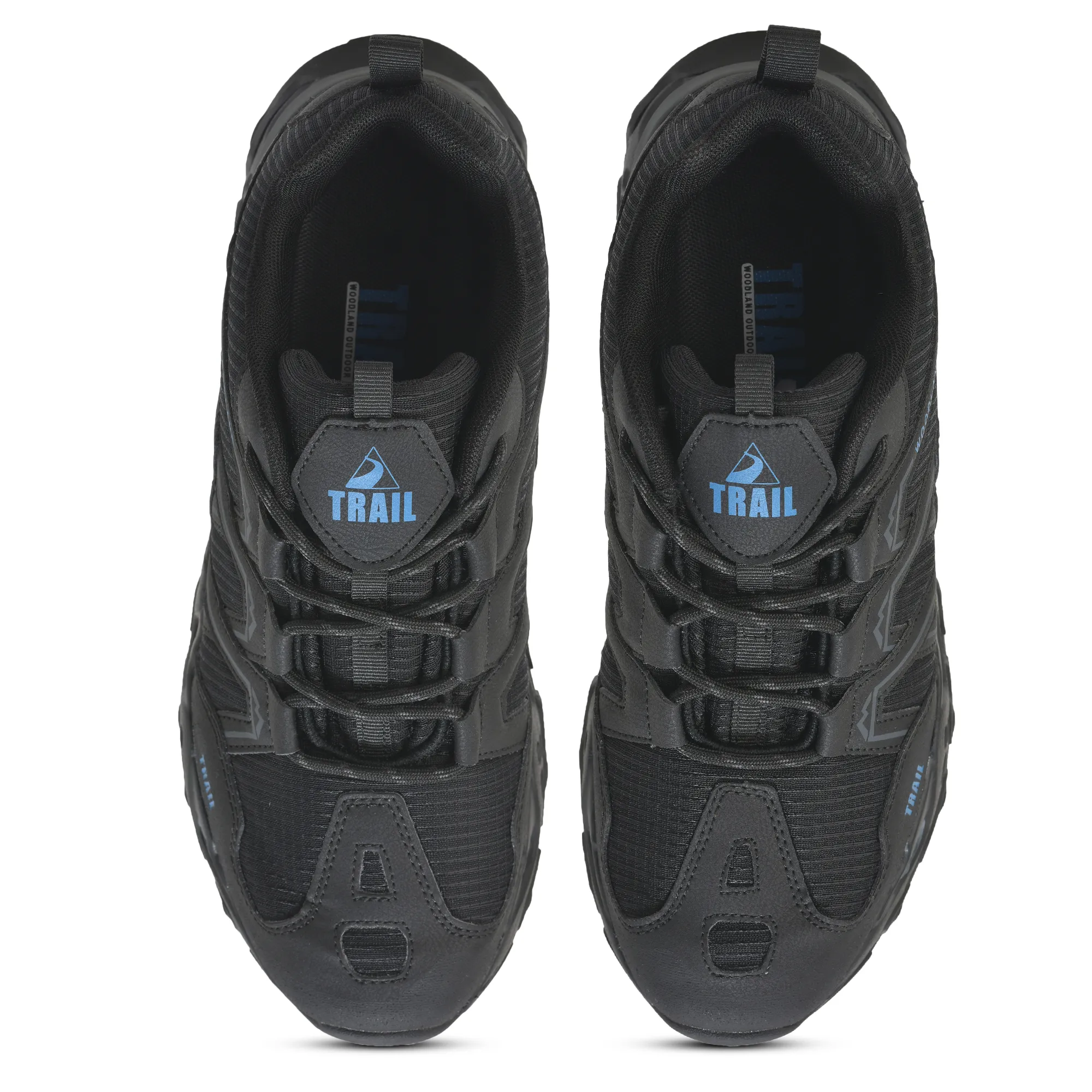 Black Sports Shoe For Men - Thumbnail 5