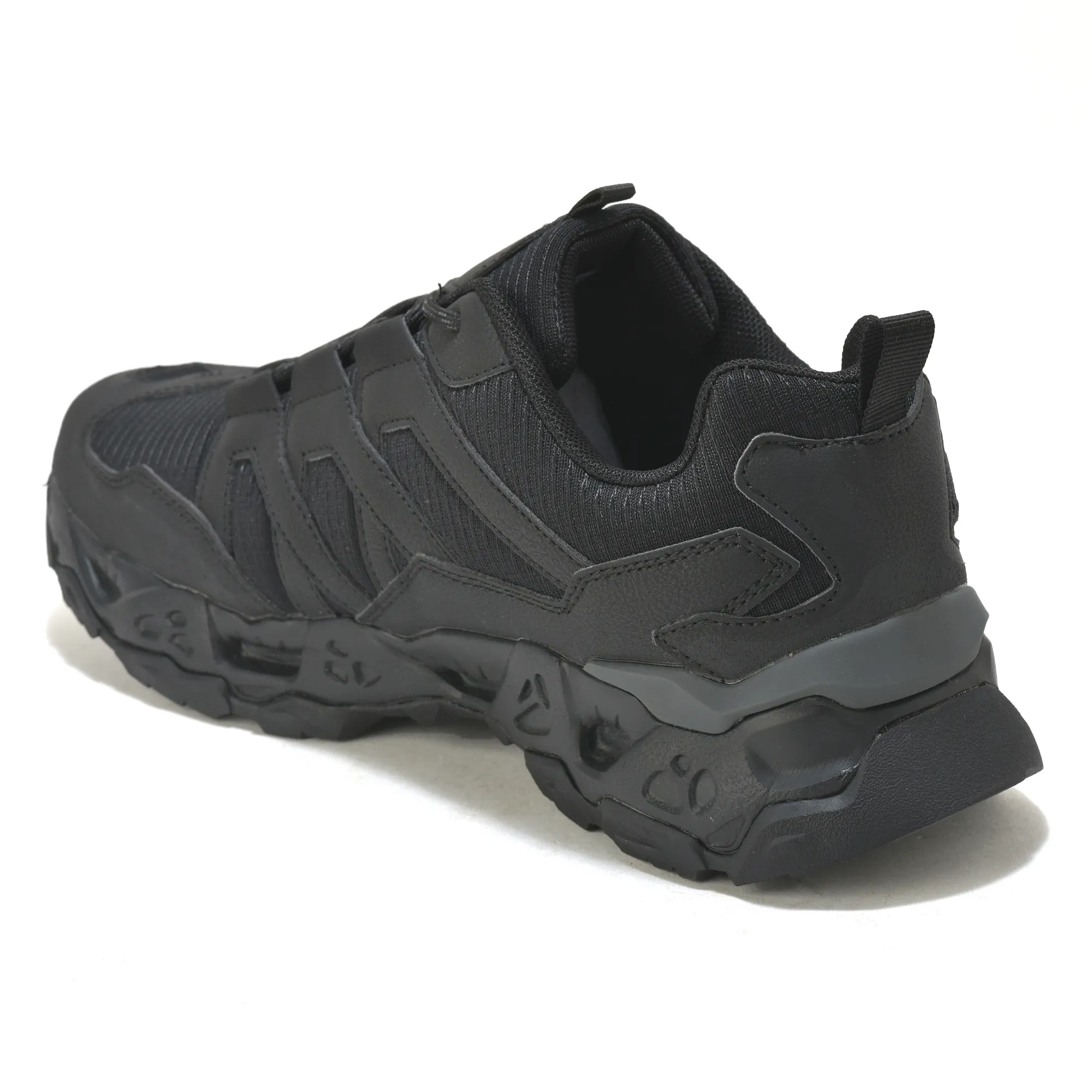 Black Sports Shoe For Men - Thumbnail 7