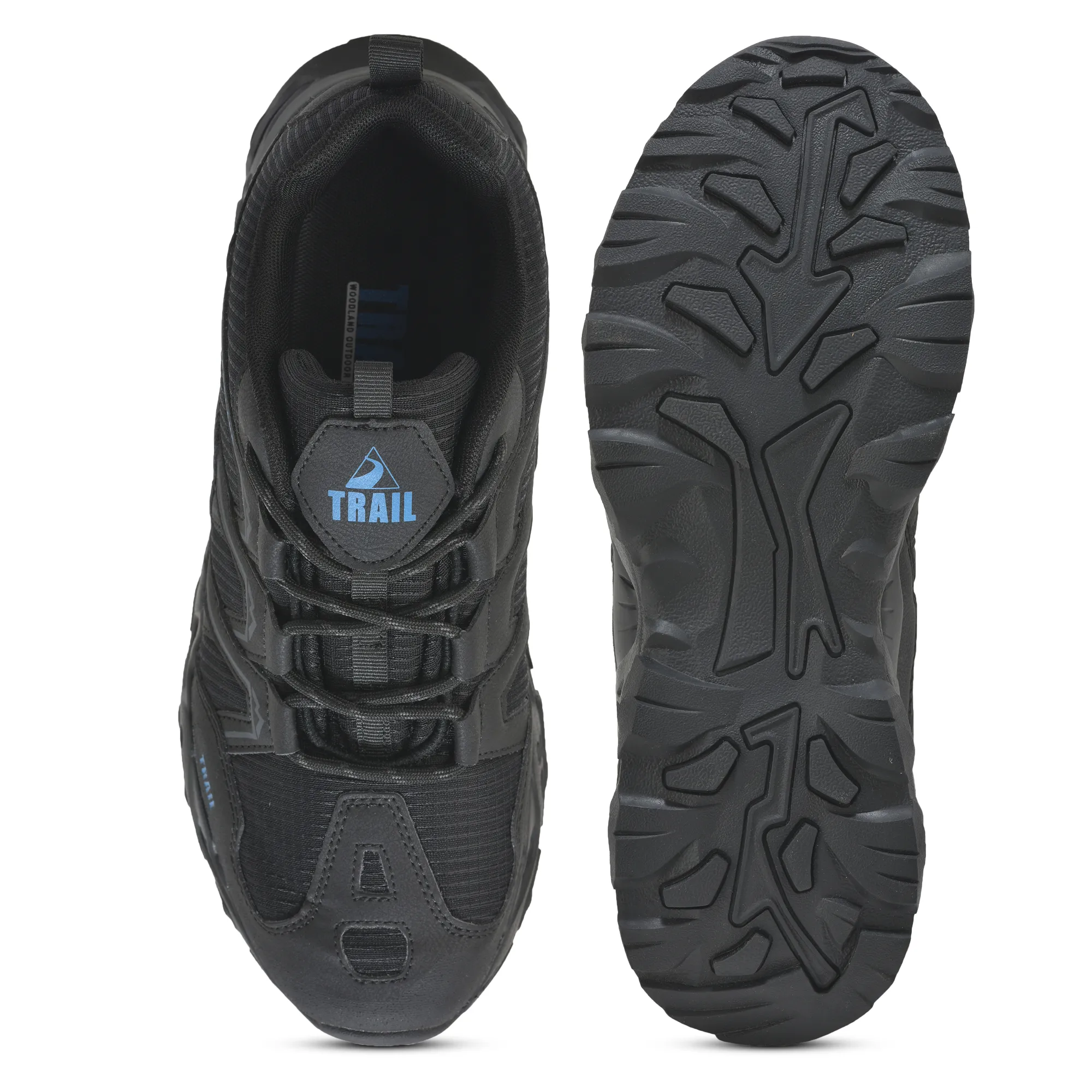 Black Sports Shoe For Men - Thumbnail 9