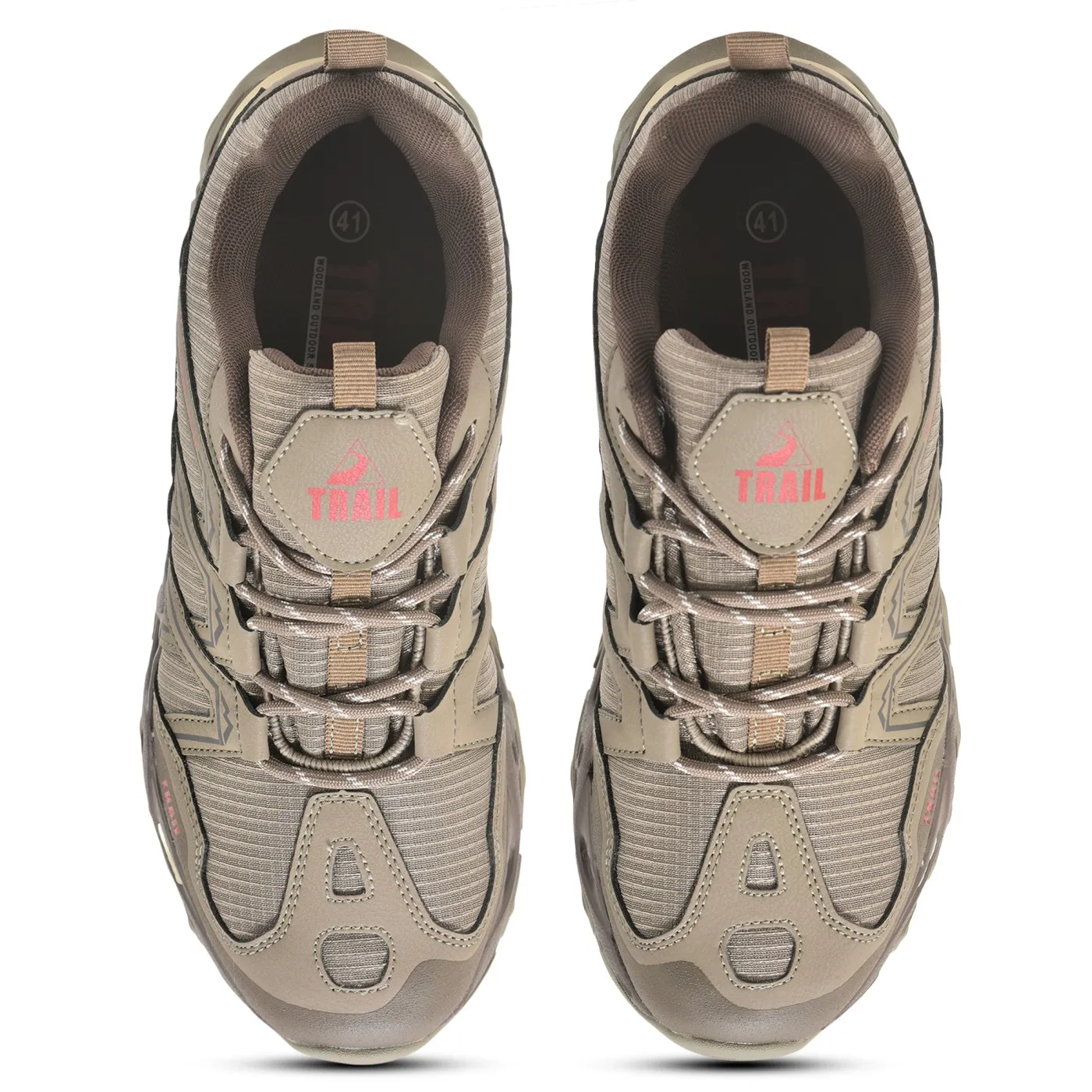 Brown Sports Shoe For Men - Thumbnail 4