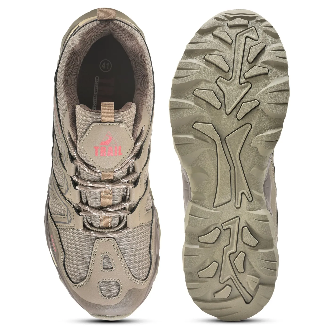 Brown Sports Shoe For Men - Thumbnail 8