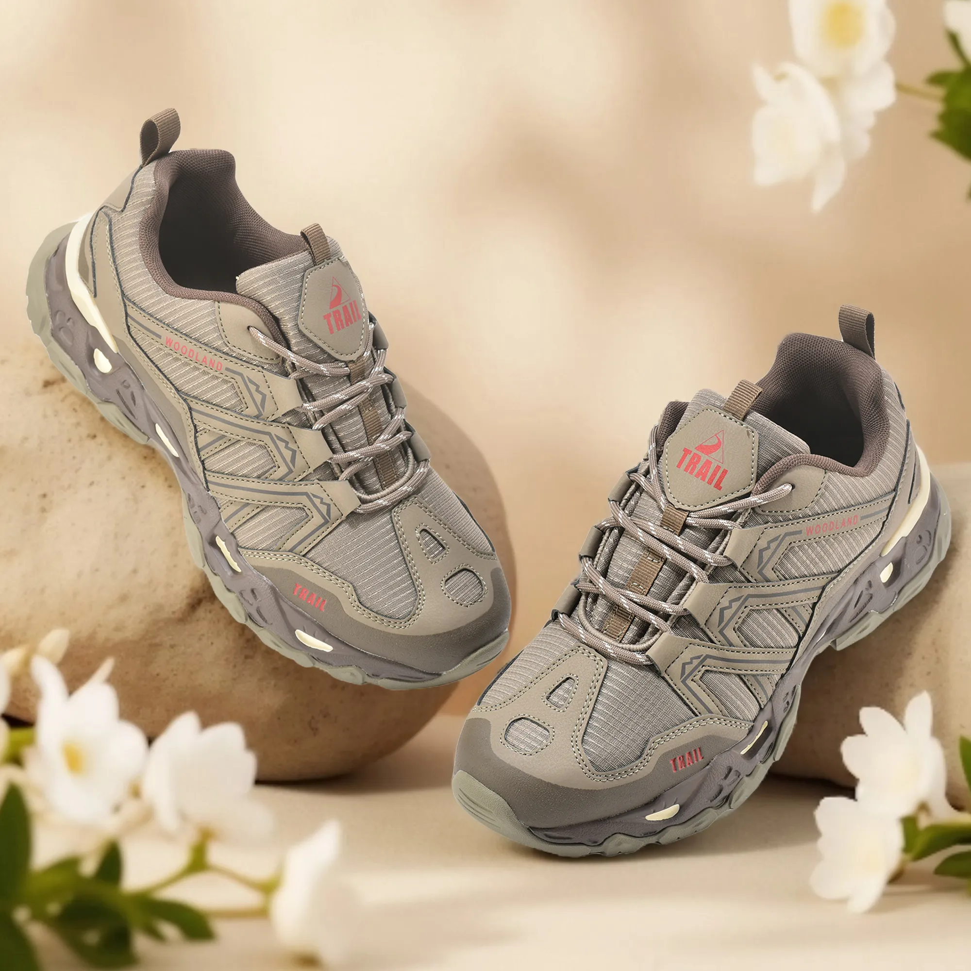 Brown Sports Shoe For Men - Thumbnail 9