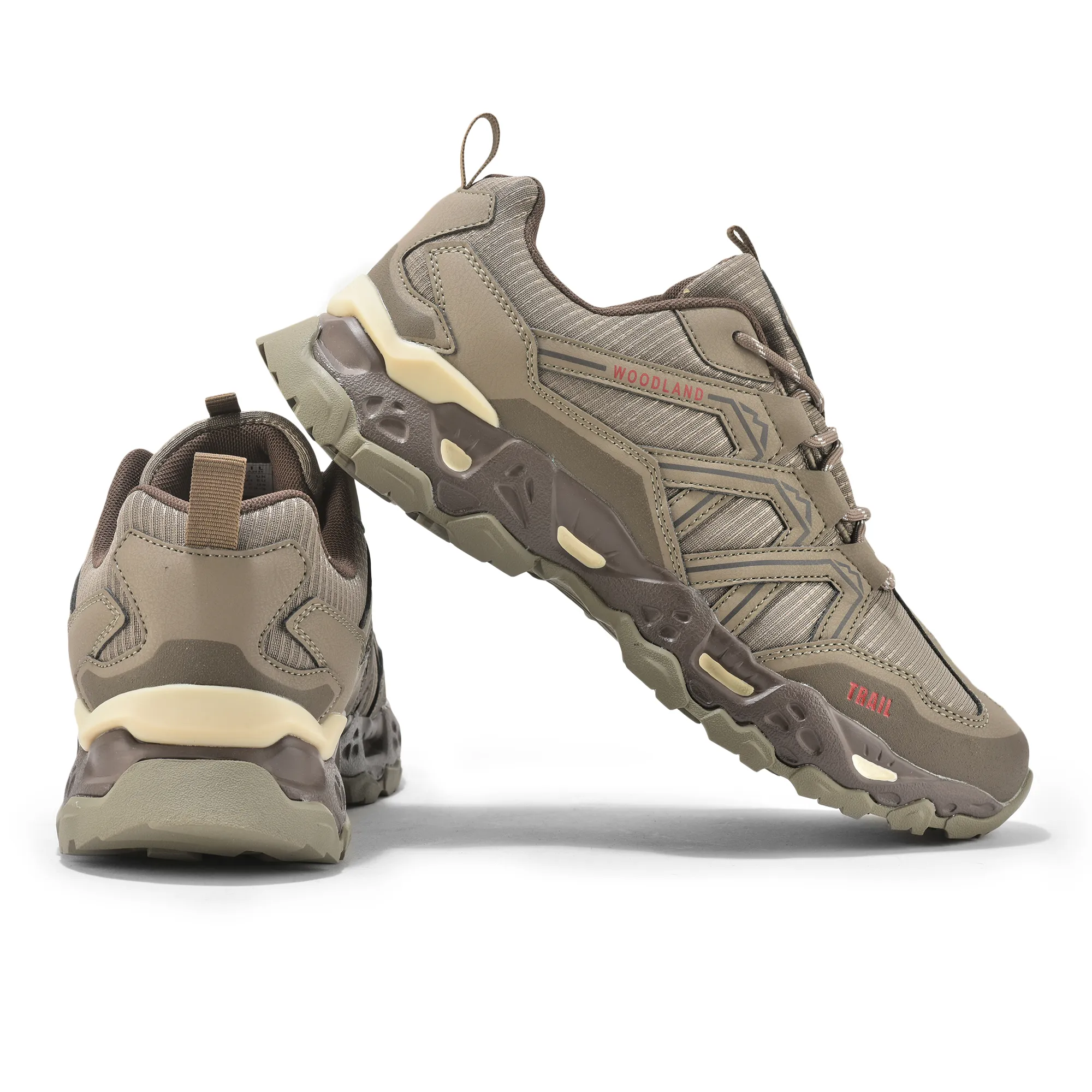 Brown Sports Shoe For Men - Thumbnail 10