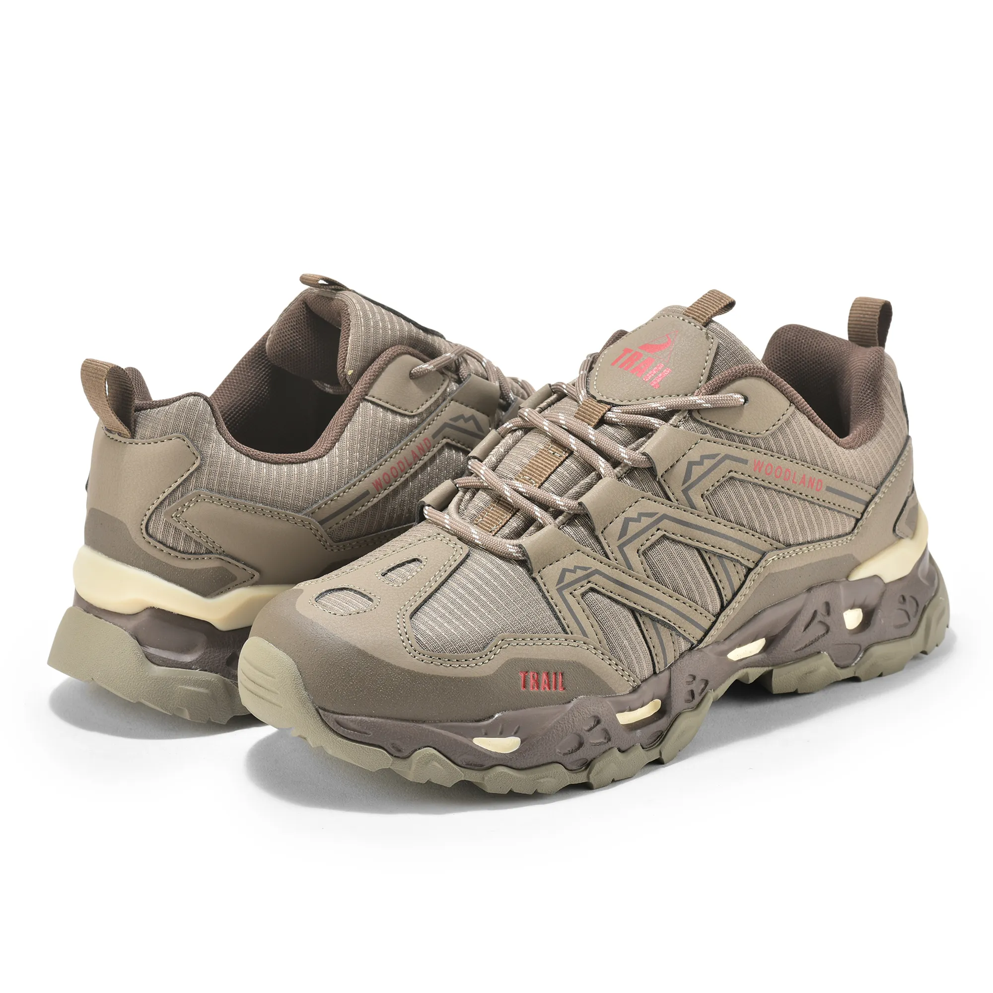 Brown Sports Shoe For Men - Thumbnail 11